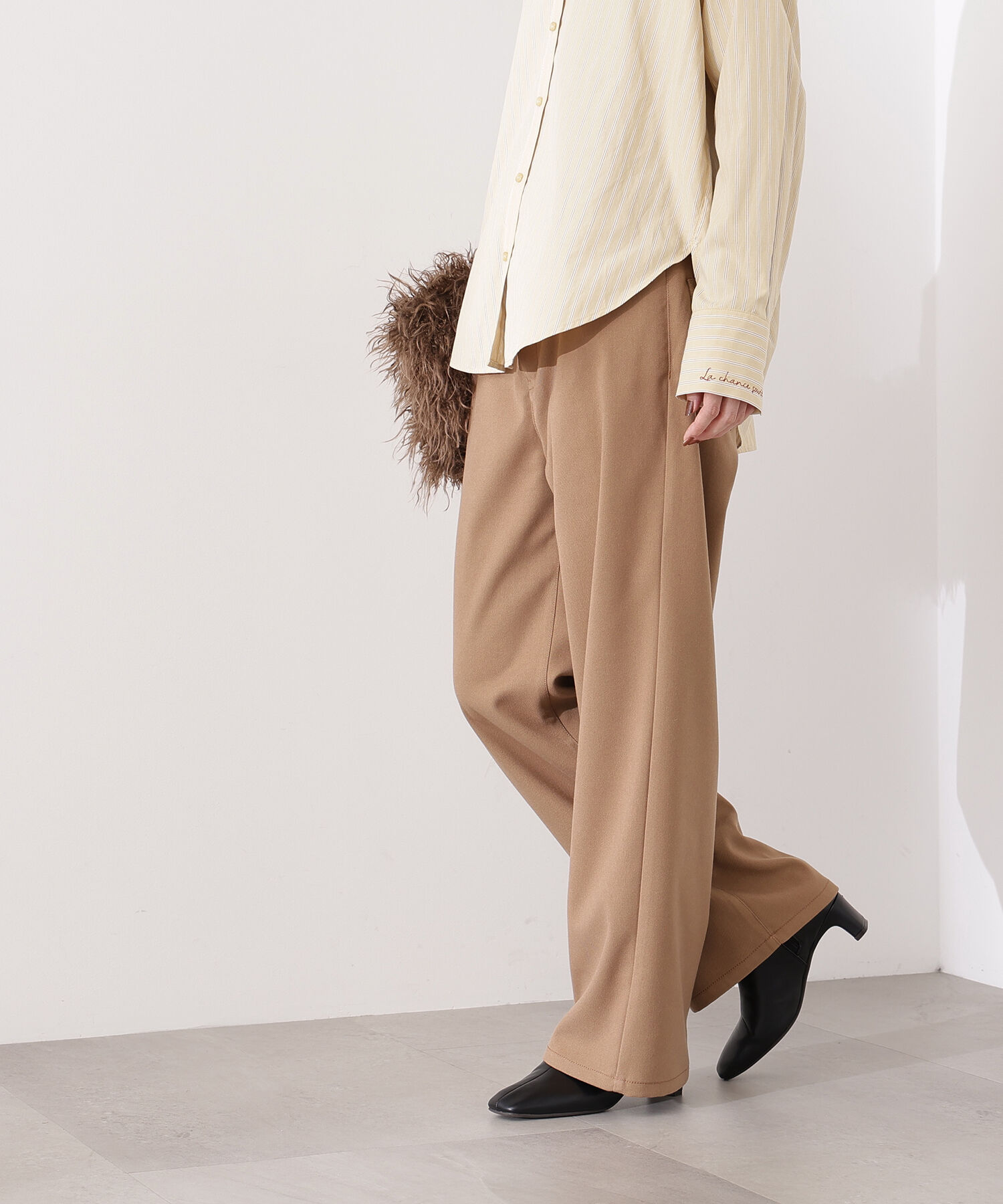  「ベーシックツイルワイドパンツ」|その他|