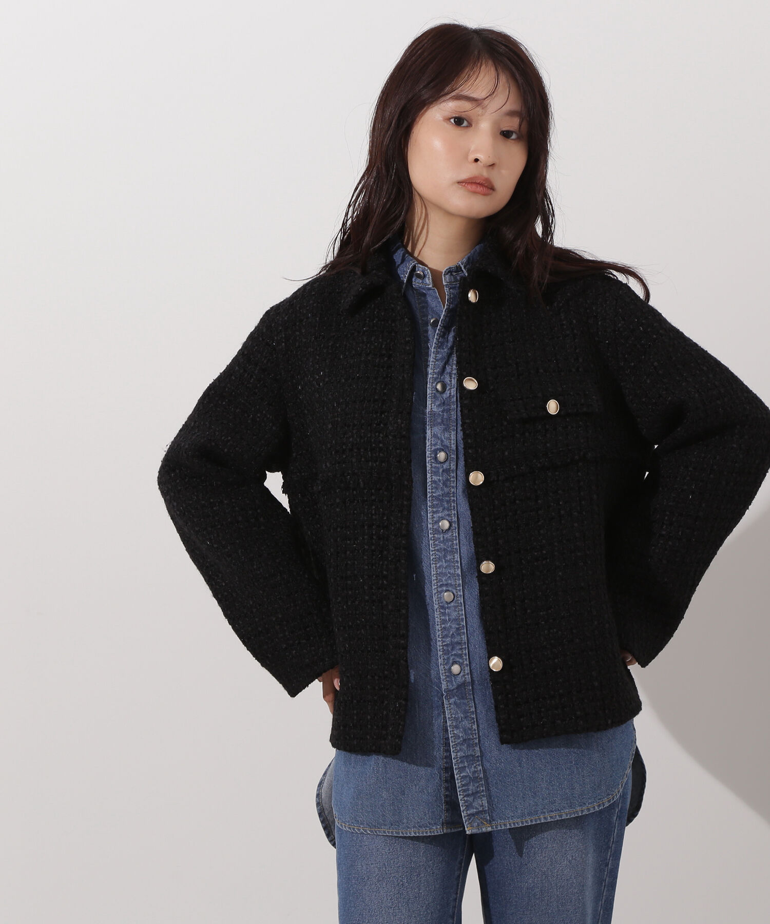  「ツイード SETUP ブルゾン」|その他|