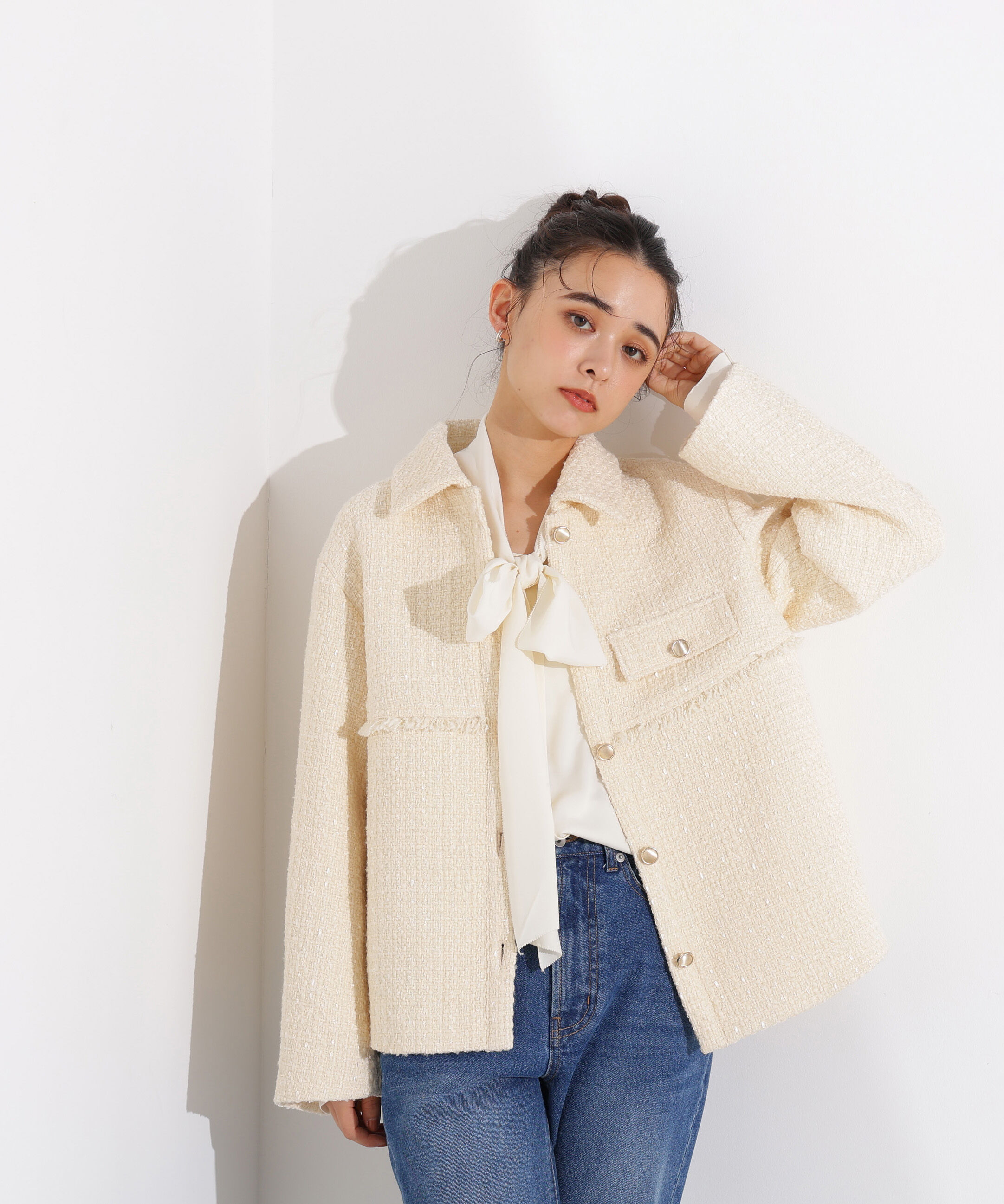  「ツイード SETUP ブルゾン」|その他|