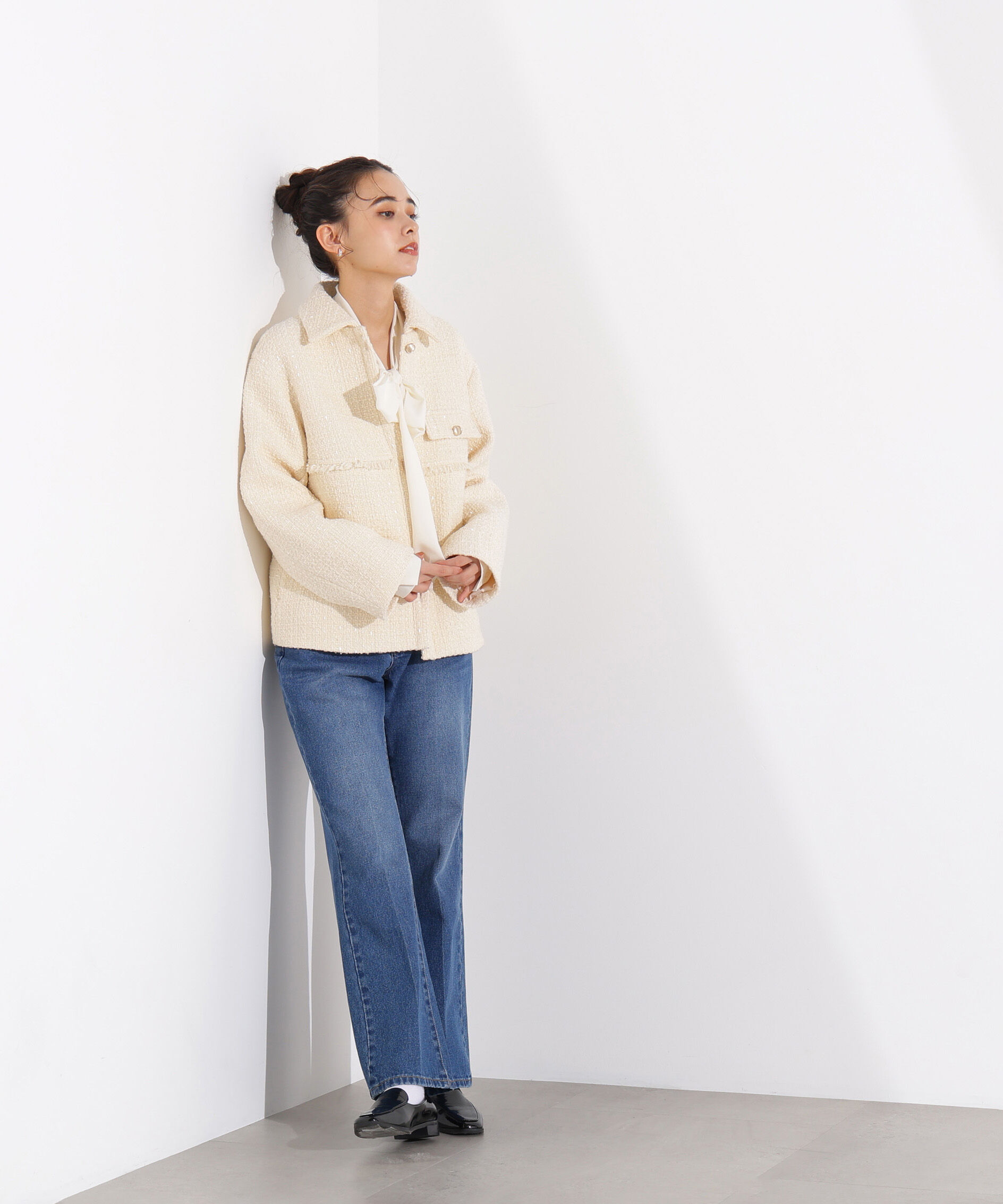  「ツイード SETUP ブルゾン」|その他|