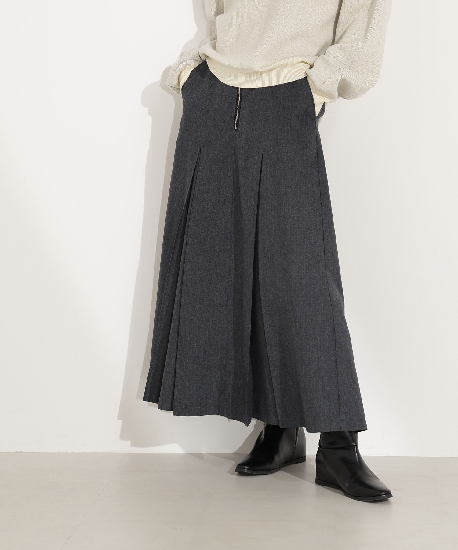  「ボックスタックスカート」|スカート|