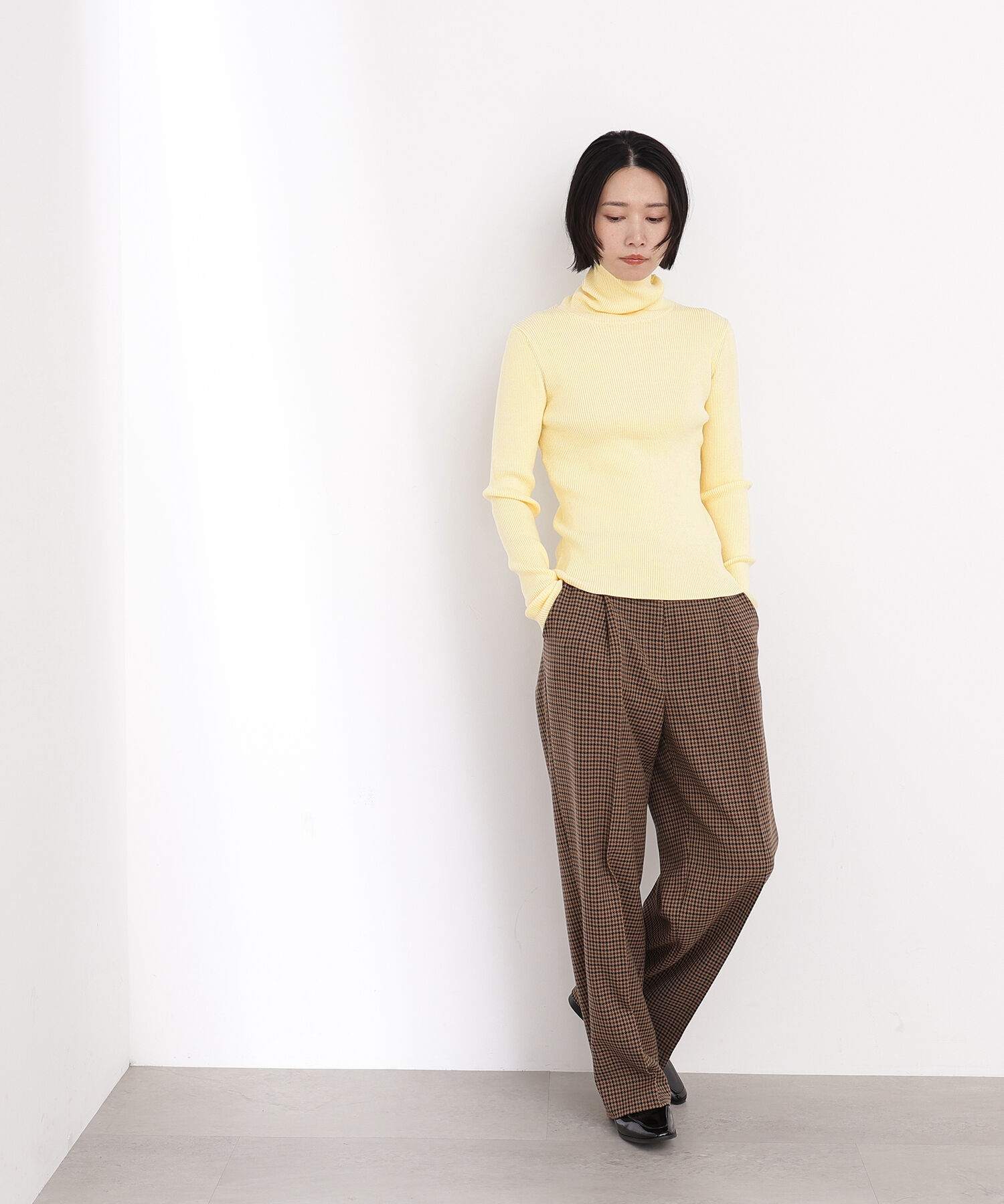  「ベーシックタートルネックニット」|ニット・セーター|