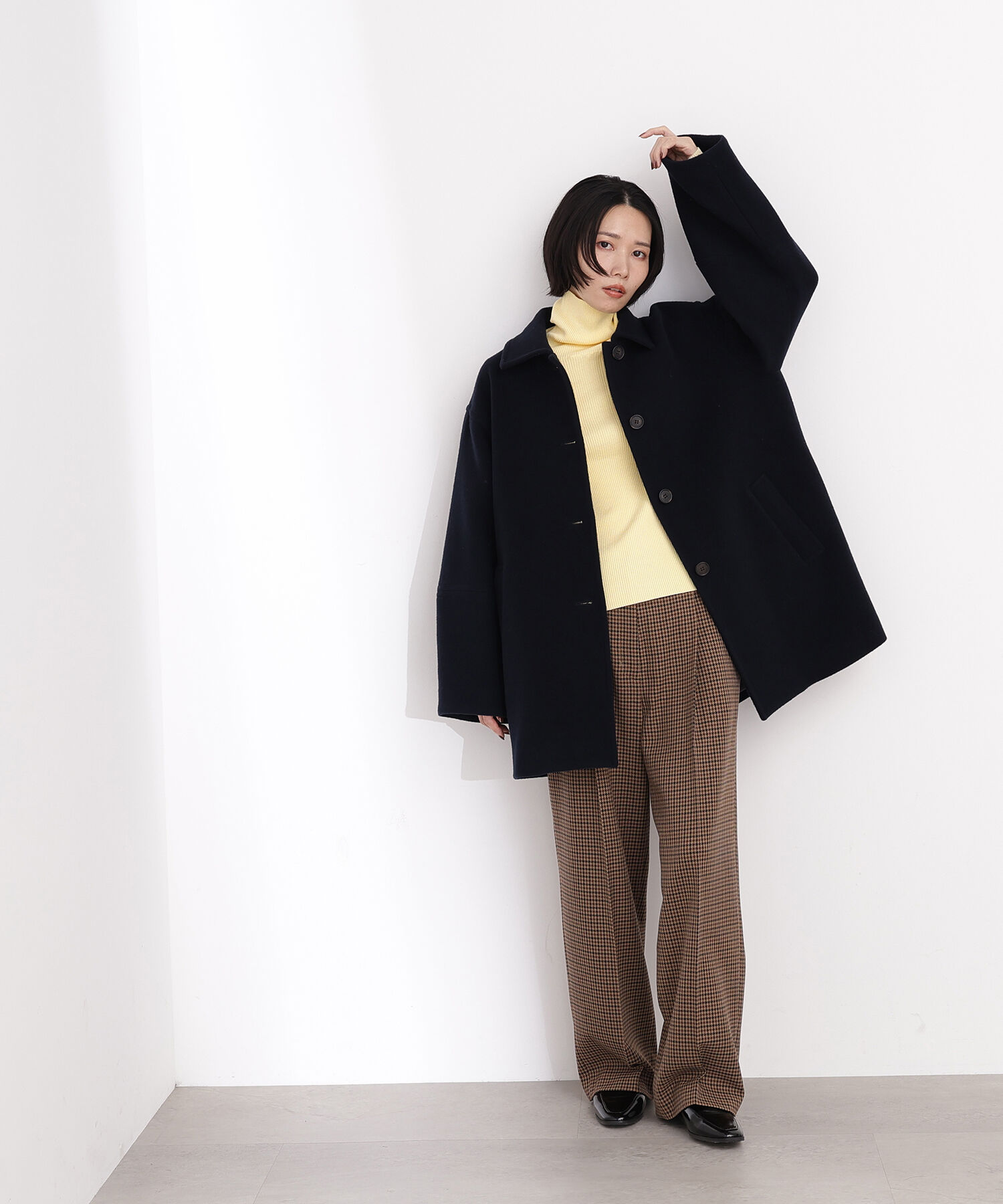  「ベーシックタートルネックニット」|ニット・セーター|