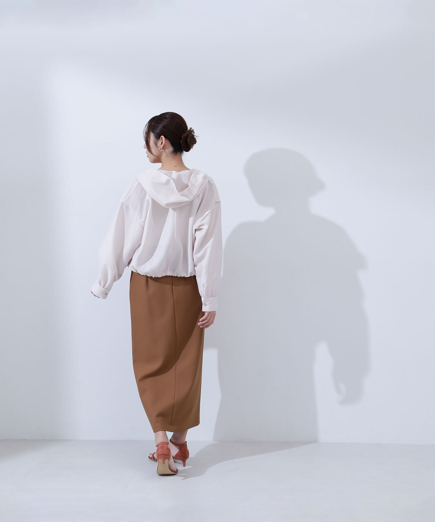  「シアーフォルムフーディーブルゾン」|ブルゾン・スタジャン|