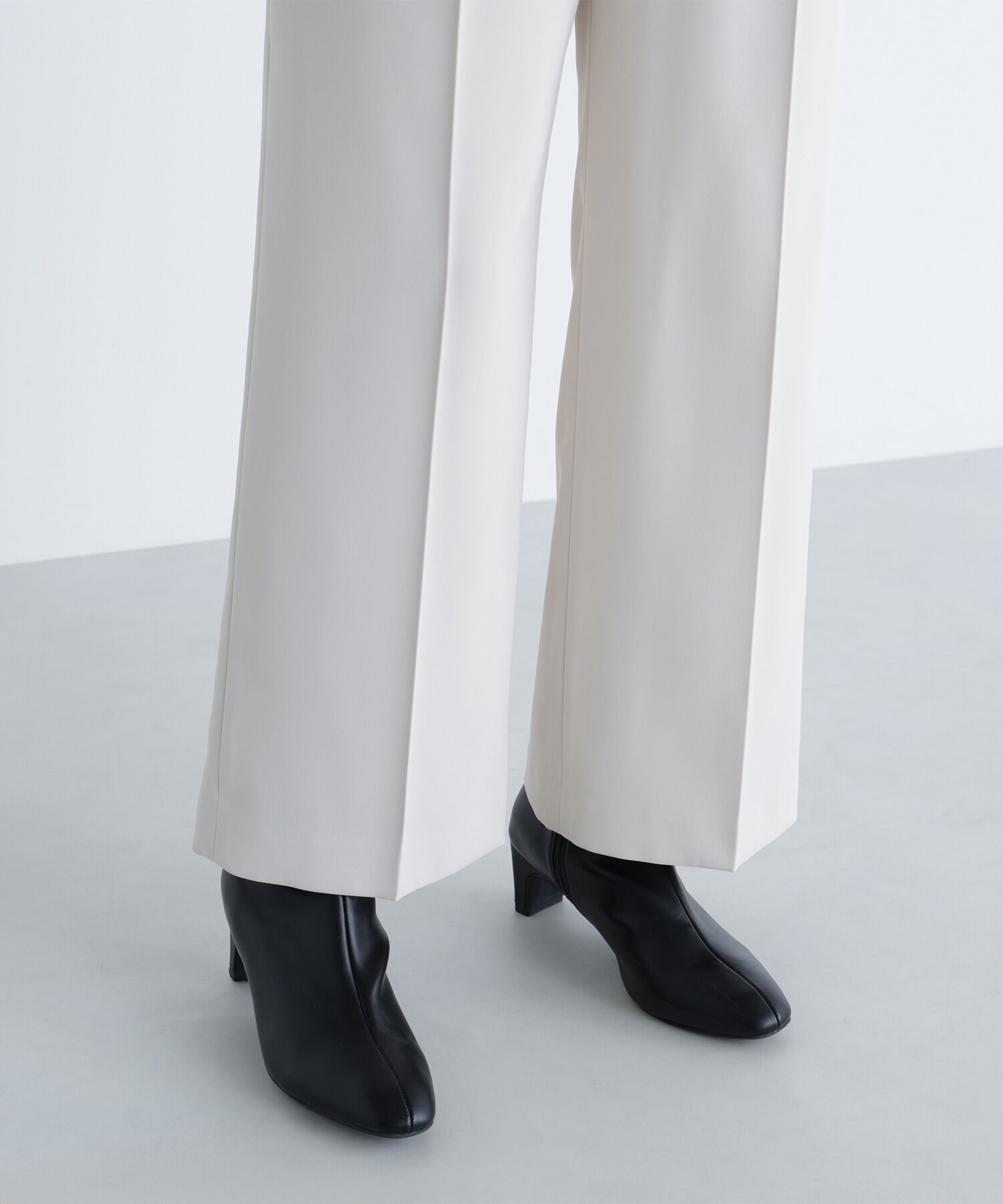  「メタルディティールタックワイドパンツ」|その他|