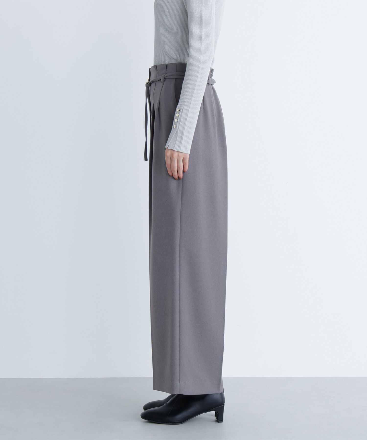  「ダブルベルトワイドパンツII」|その他|