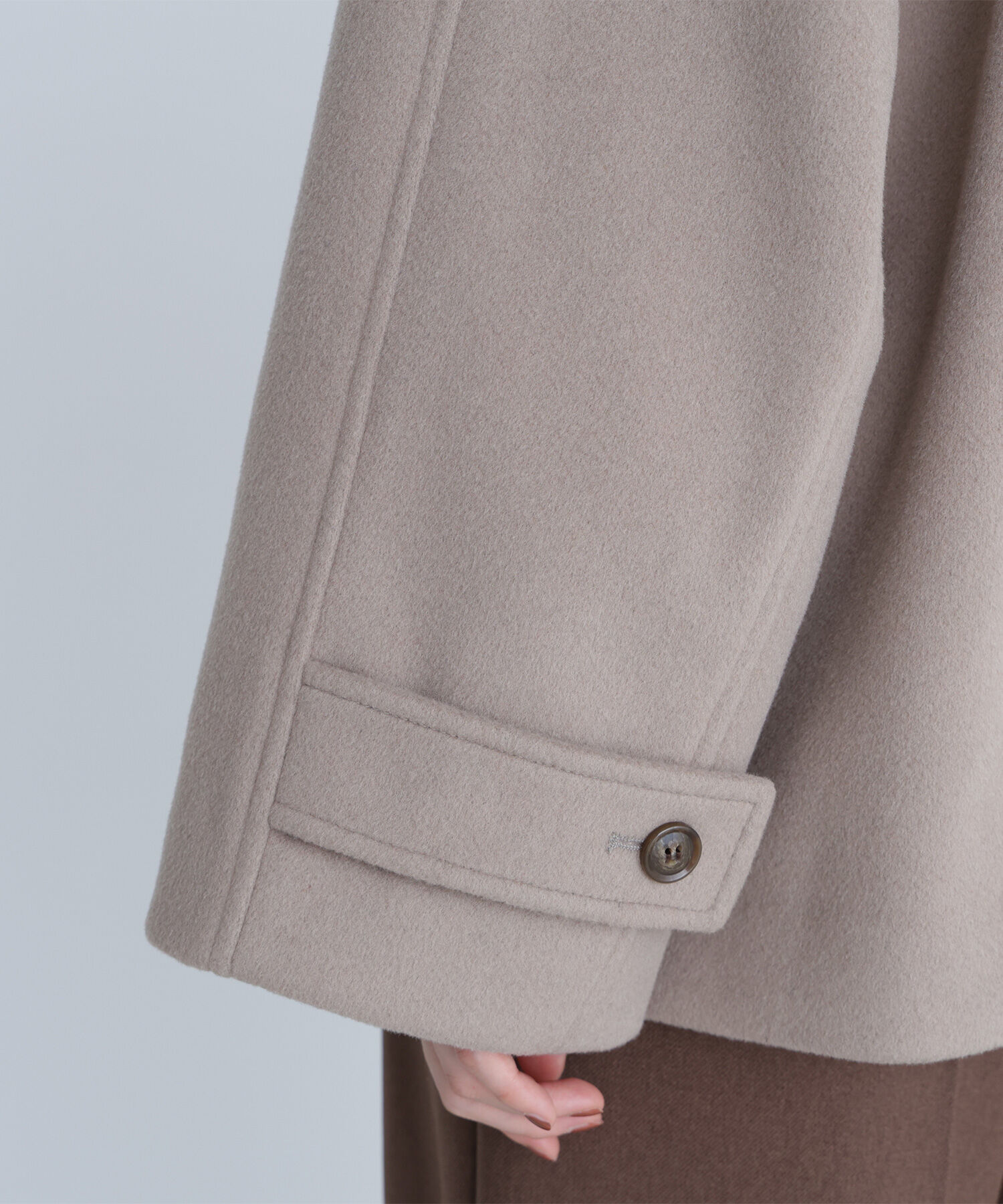  「ステンカラーハーフコート」|ブルゾン・スタジャン|