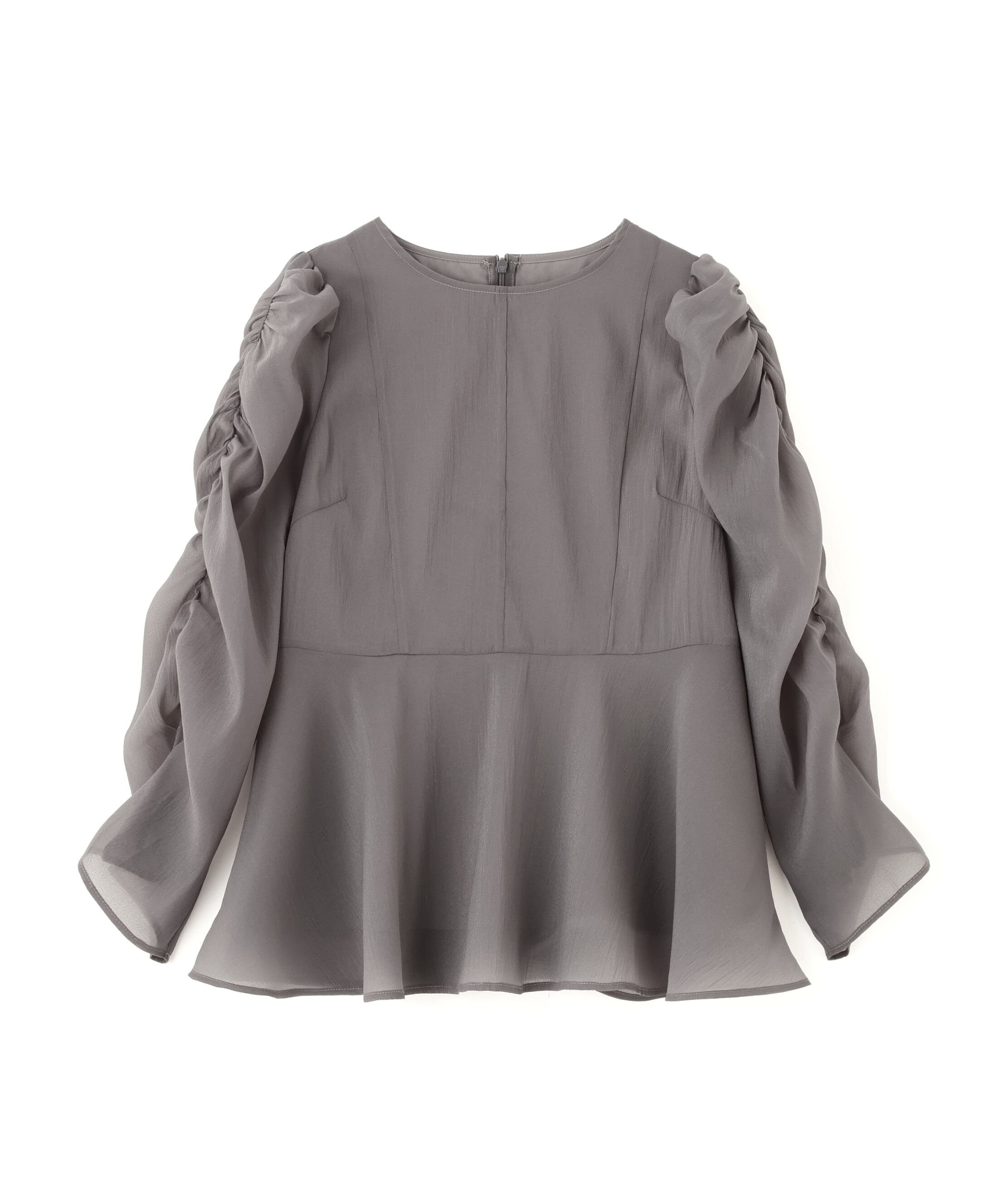  「シアーペプラムブラウス」|シャツ・ブラウス|