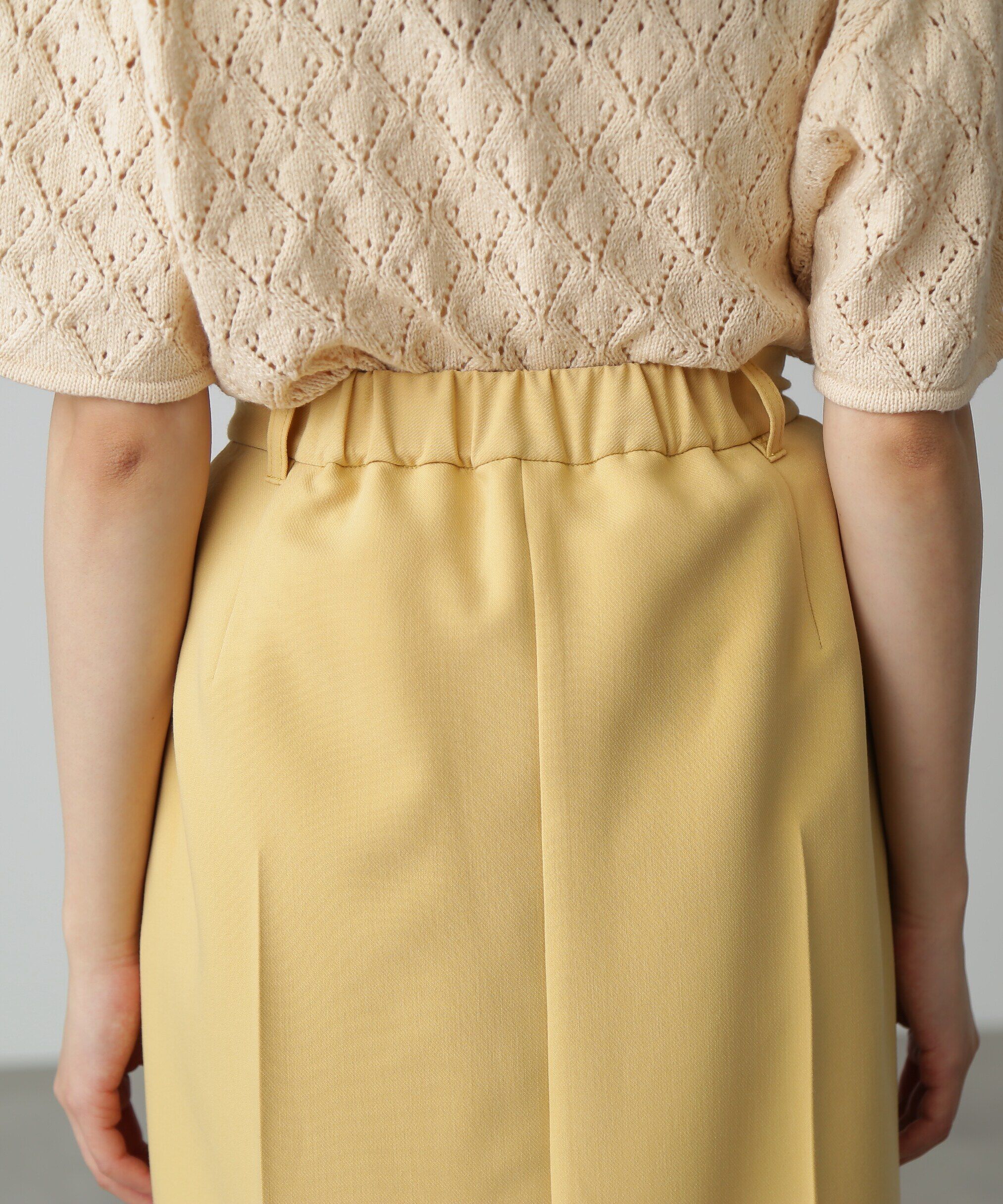  「[低身長サイズ/Sシリーズ]ピンタックナロースカート」|スカート|