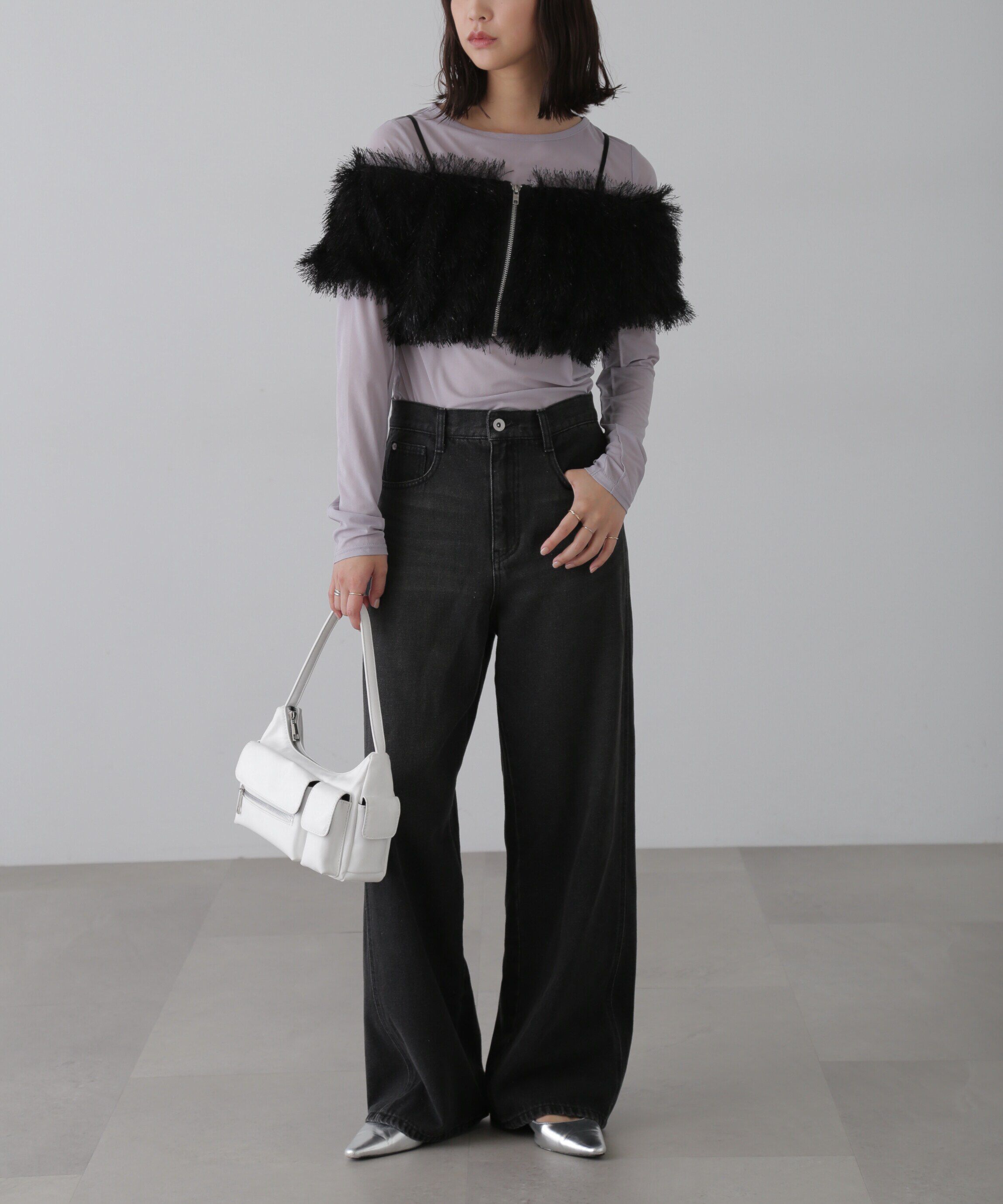  「シアークルーネックカットソー」|Tシャツ・カットソー|