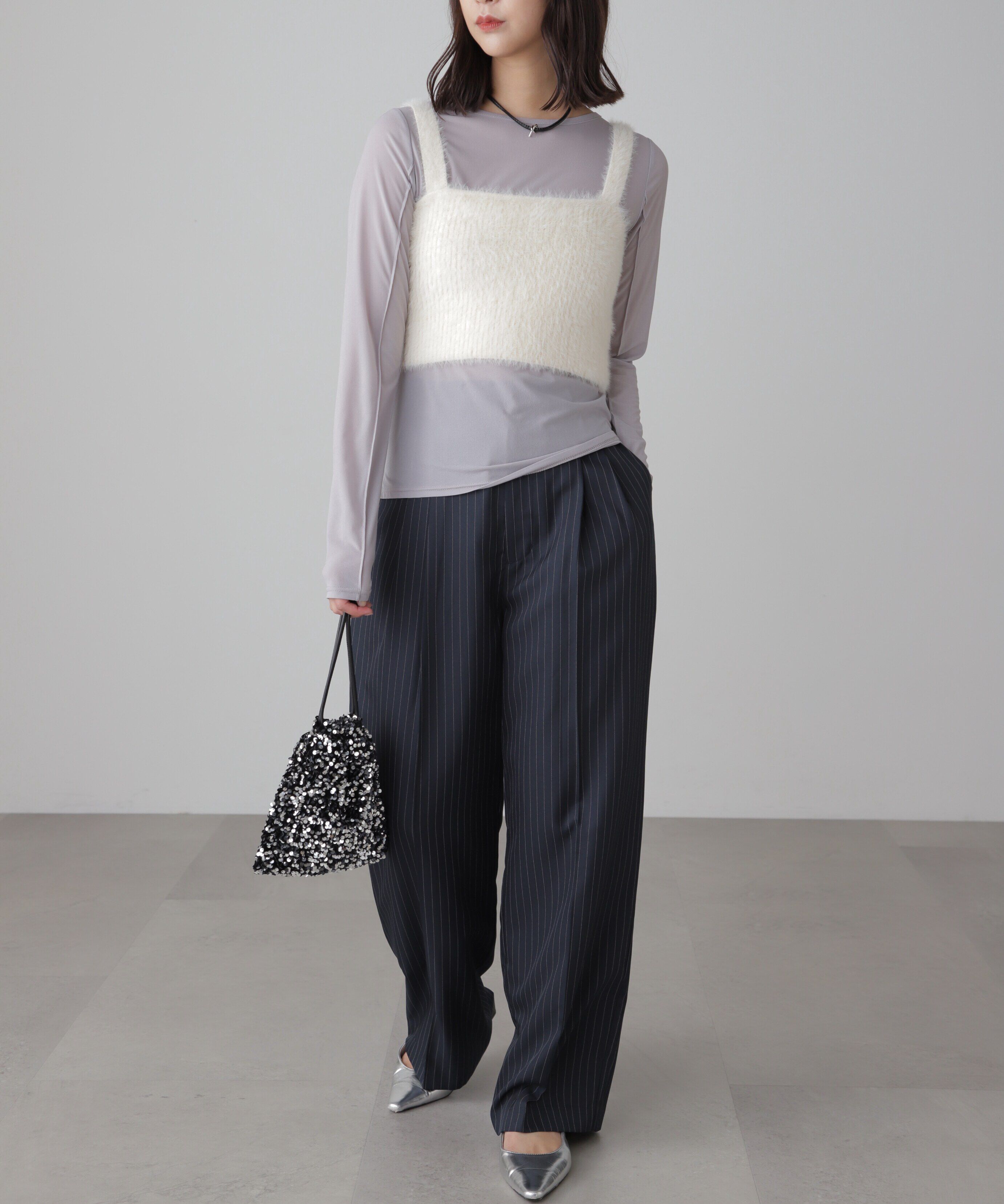  「シアークルーネックカットソー」|Tシャツ・カットソー|