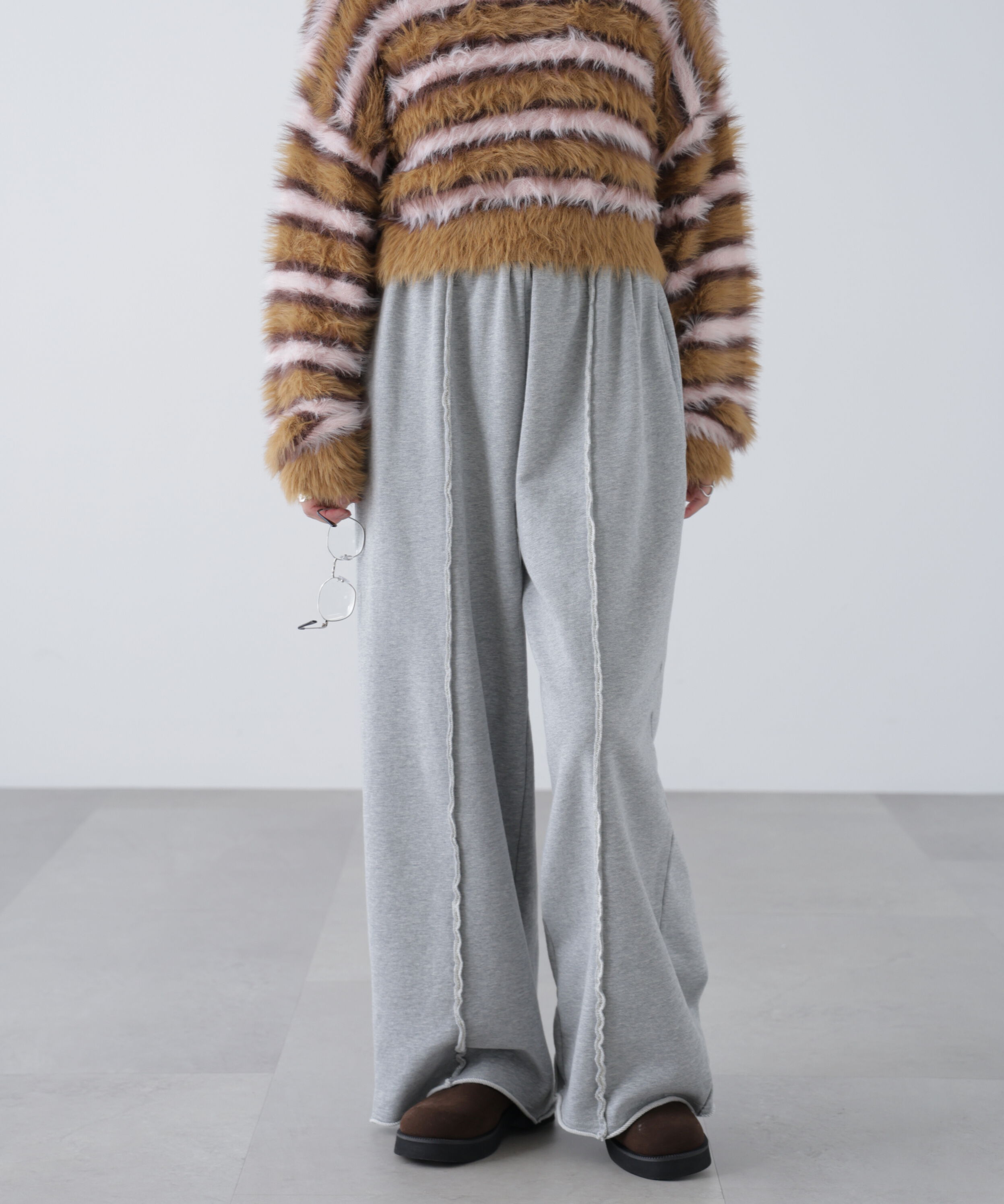  「ワイドストレートスウェットパンツ」|その他|