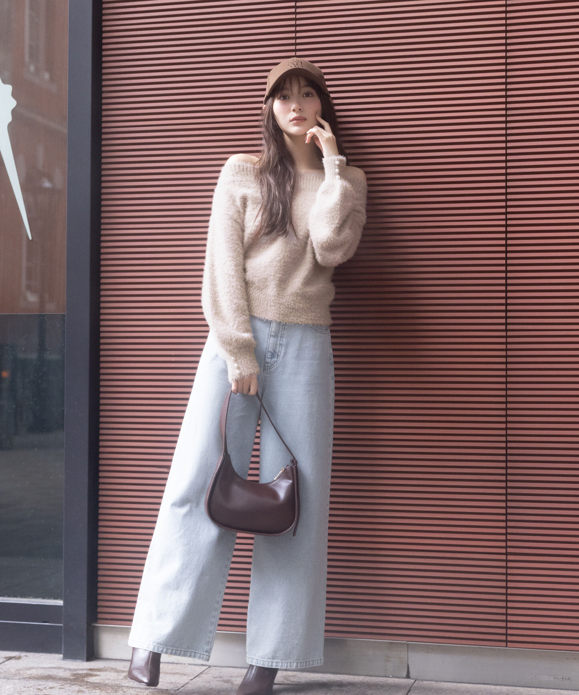 PROPORTION BODY DRESSING「ワイドデニムパンツ」|その他|ライトブルー