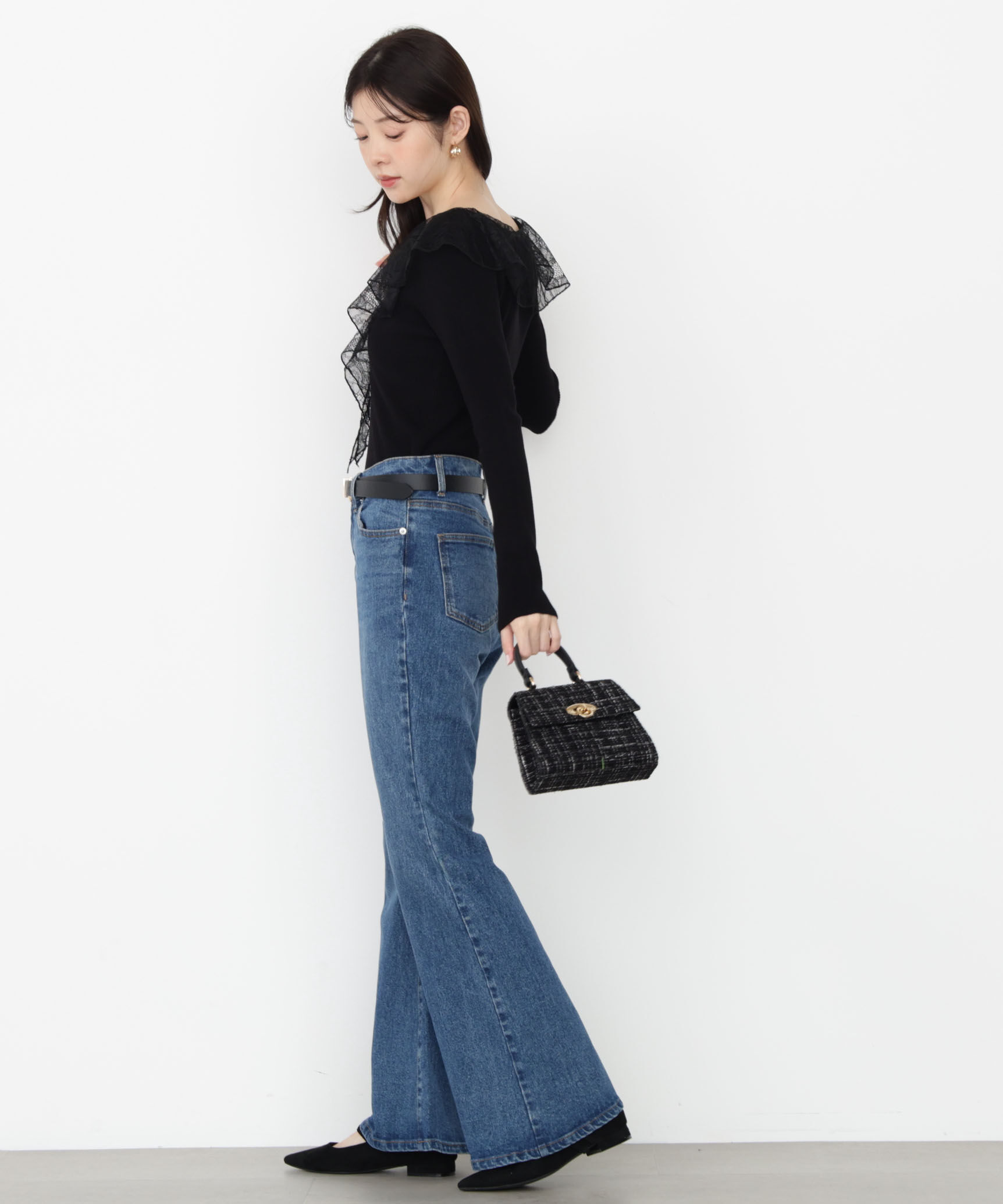 PROPORTION BODY DRESSING「フレアデニムパンツ」|その他|