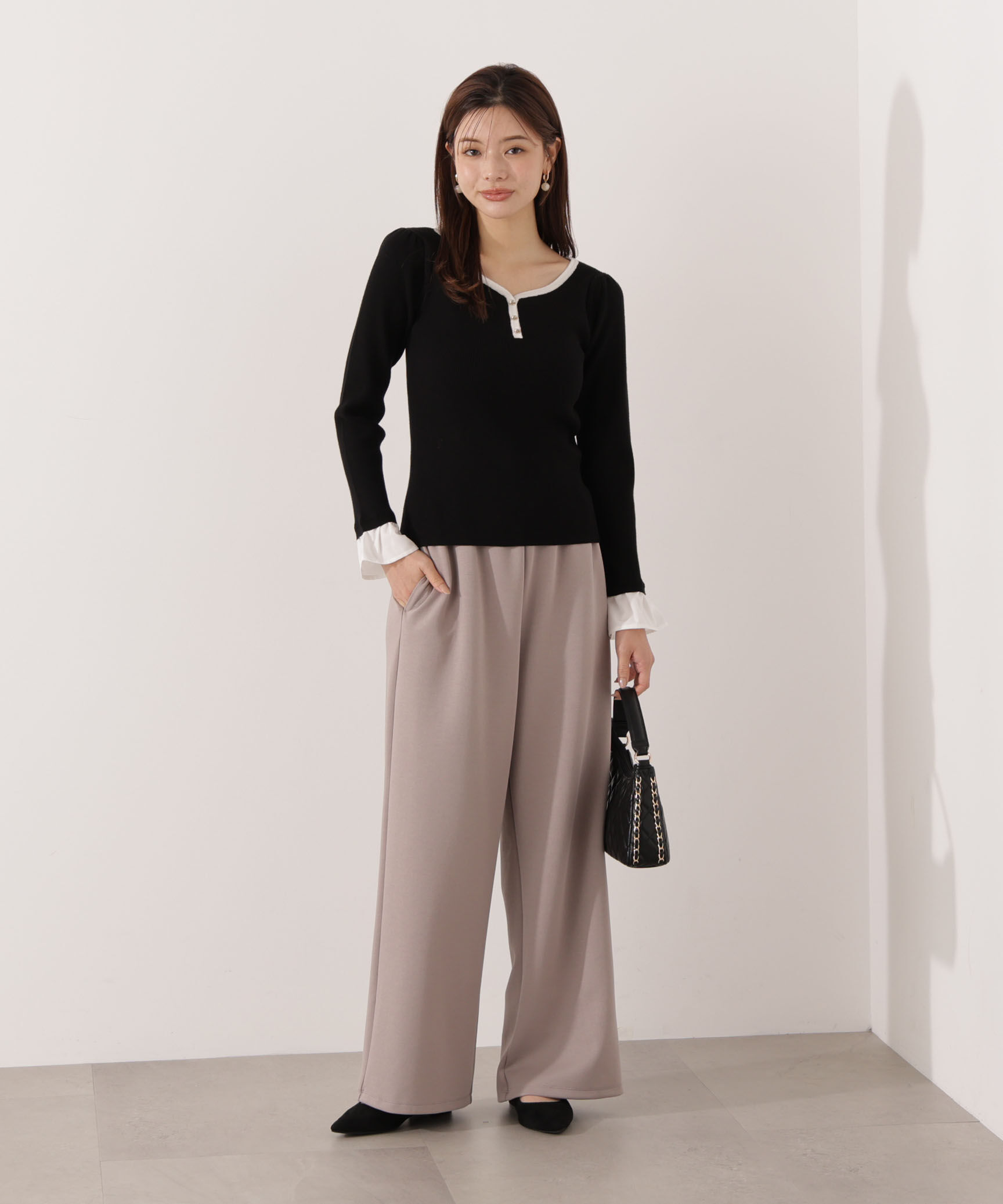 PROPORTION BODY DRESSING「＜ウォッシャブル＞スエットイージーパンツ 25AW」|その他|