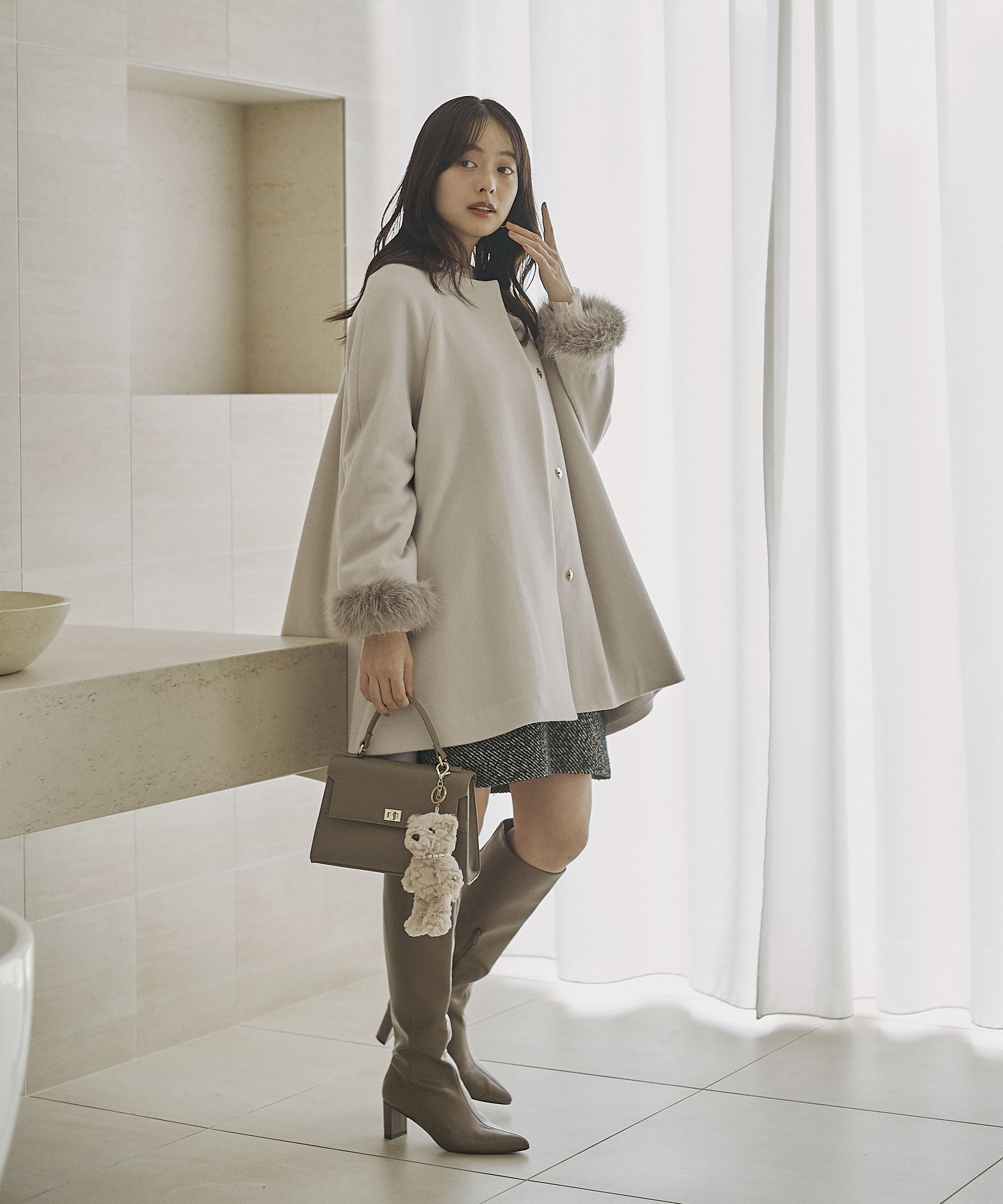 PROPORTION BODY DRESSING「イレヘムミドル丈コート 25AW」|その他|