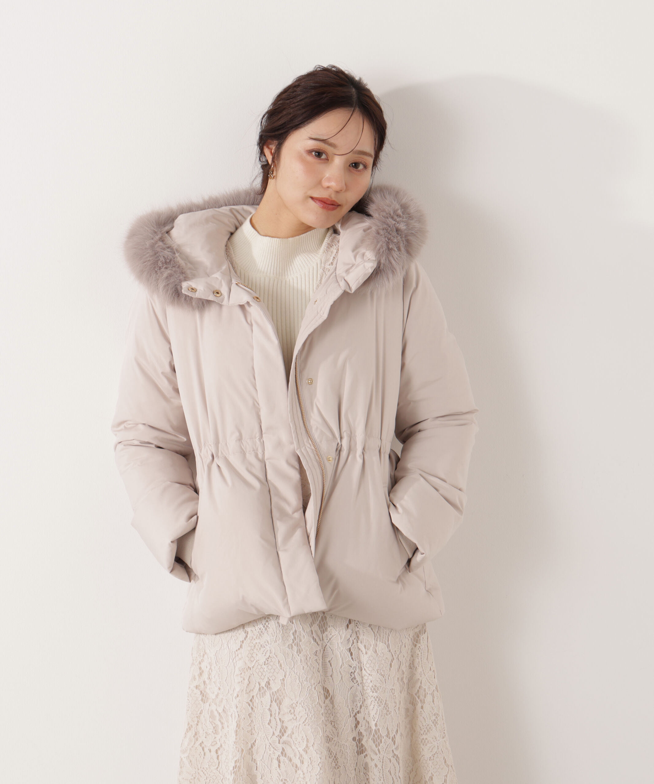 PROPORTION BODY DRESSING「ウエストマークショートダウン 25AW」|ブルゾン・スタジャン|