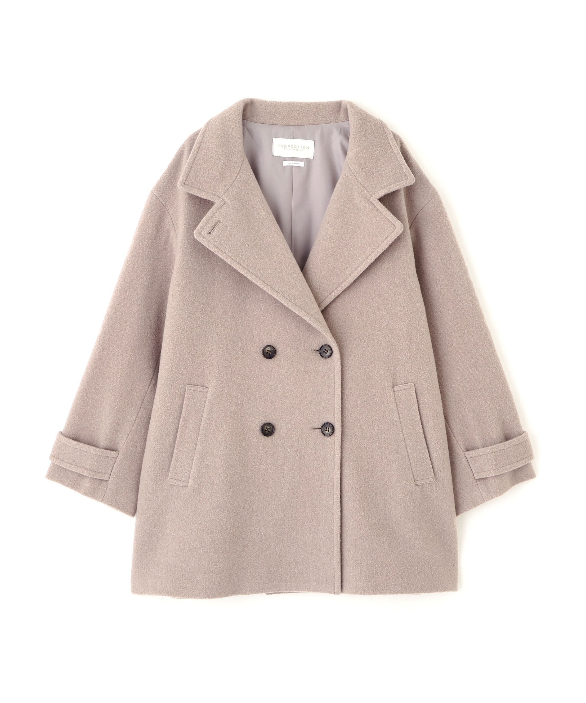 PROPORTION BODY DRESSING「2wayミドルコート 25AW」|ブルゾン・スタジャン|