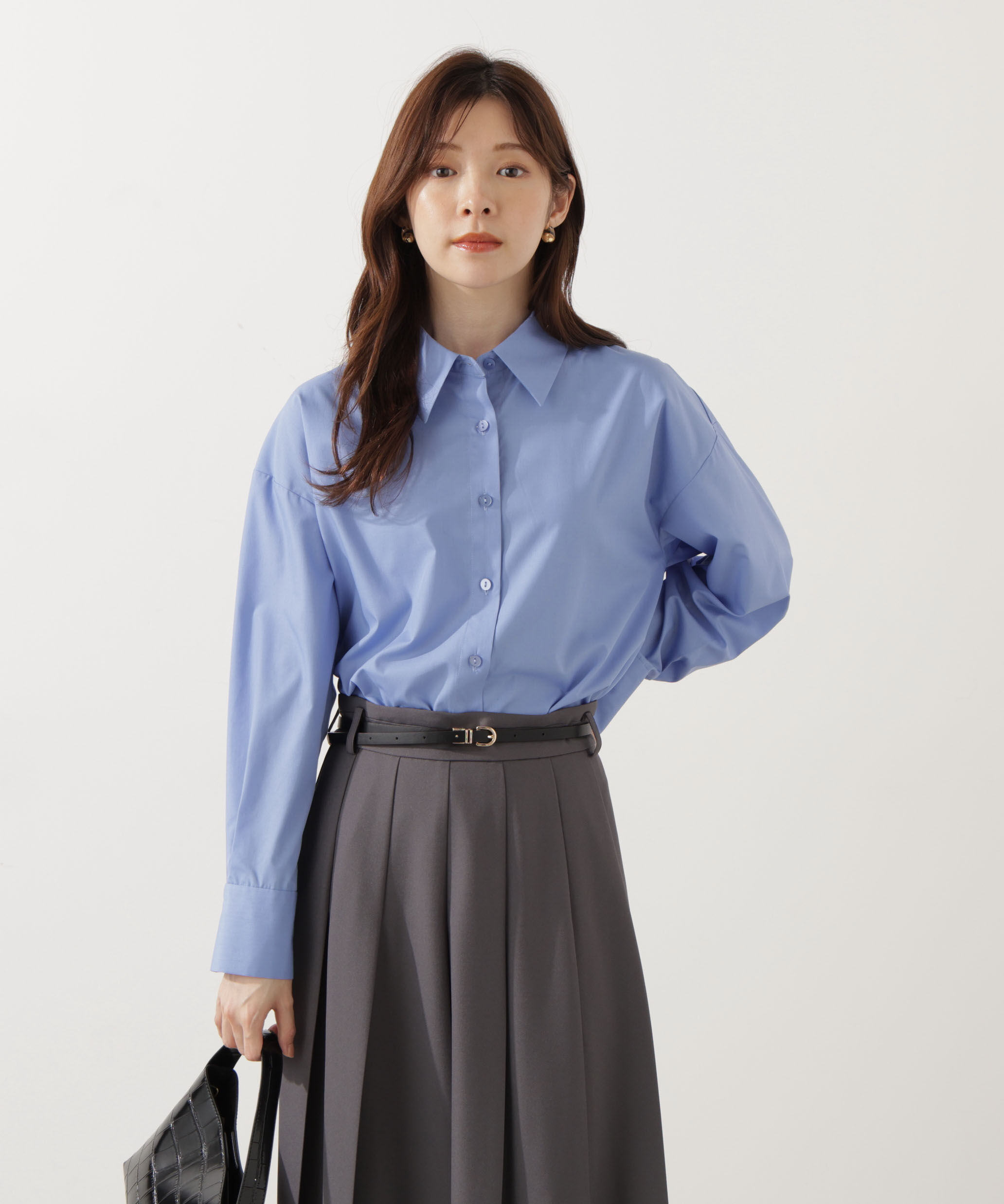 PROPORTION BODY DRESSING「＜ウォッシャブル＞ベーシックシャツ」|シャツ・ブラウス|