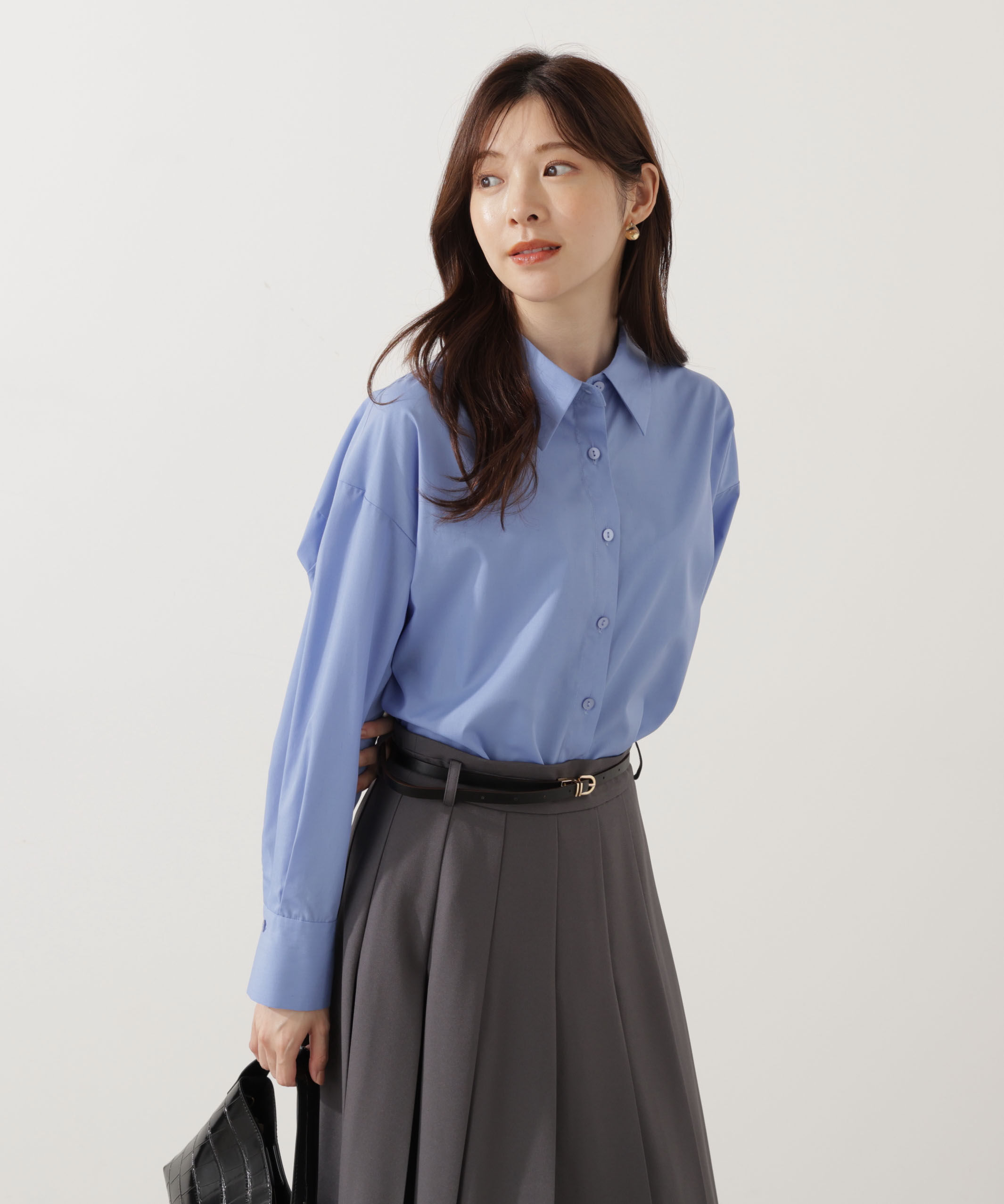 PROPORTION BODY DRESSING「＜ウォッシャブル＞ベーシックシャツ」|シャツ・ブラウス|