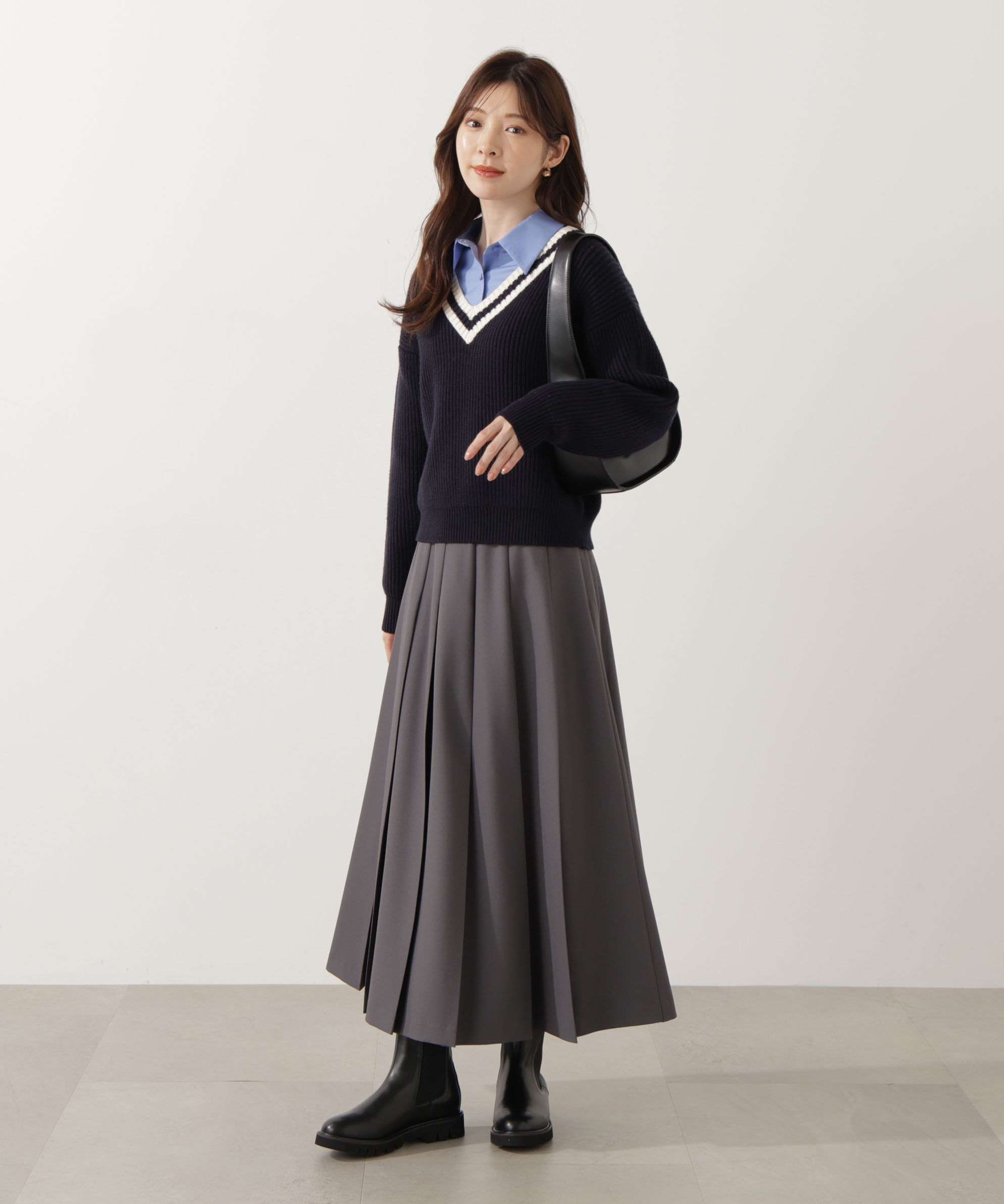 PROPORTION BODY DRESSING「＜ウォッシャブル＞ベーシックシャツ」|シャツ・ブラウス|