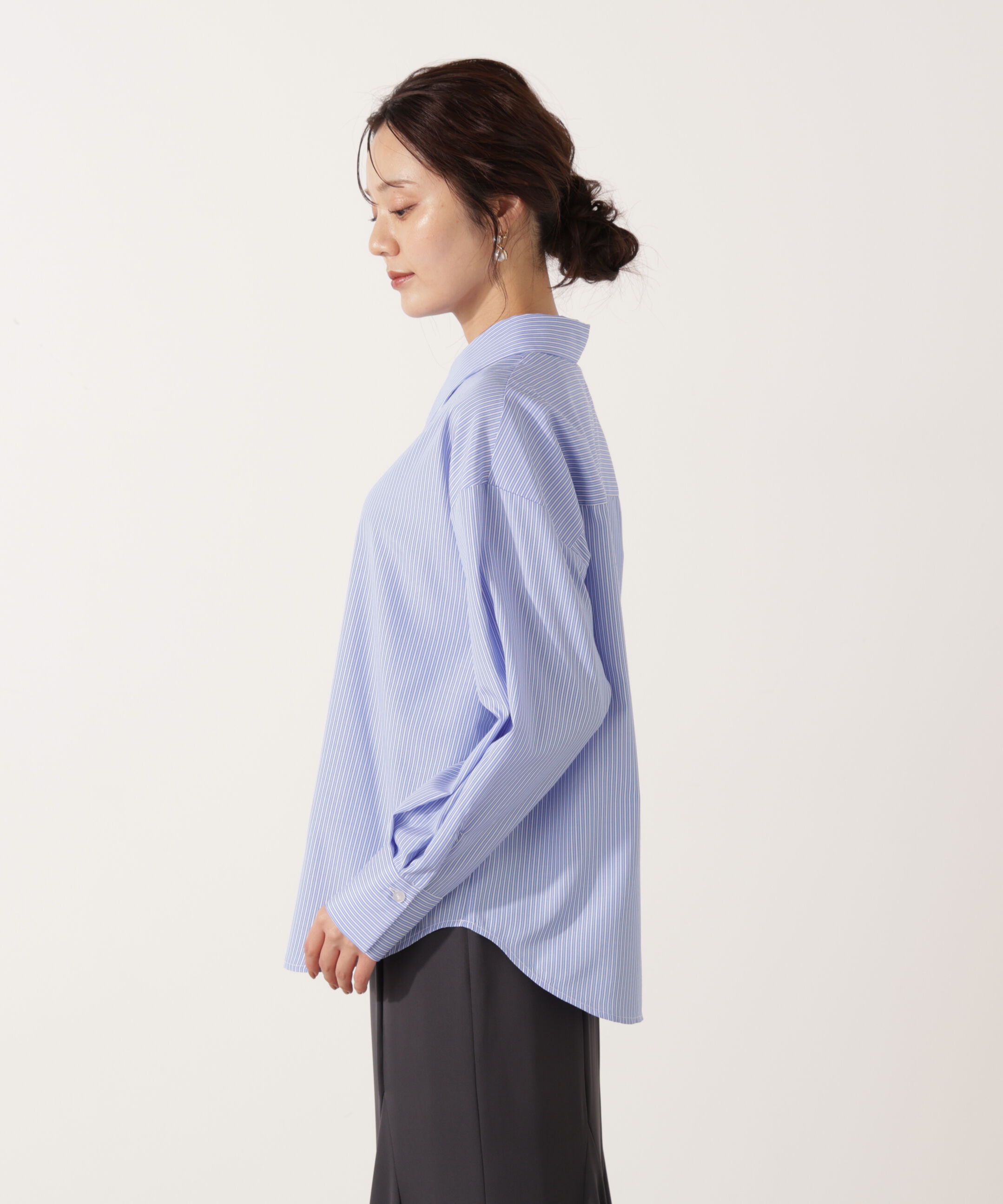 PROPORTION BODY DRESSING「＜ウォッシャブル＞ベーシックシャツ」|シャツ・ブラウス|