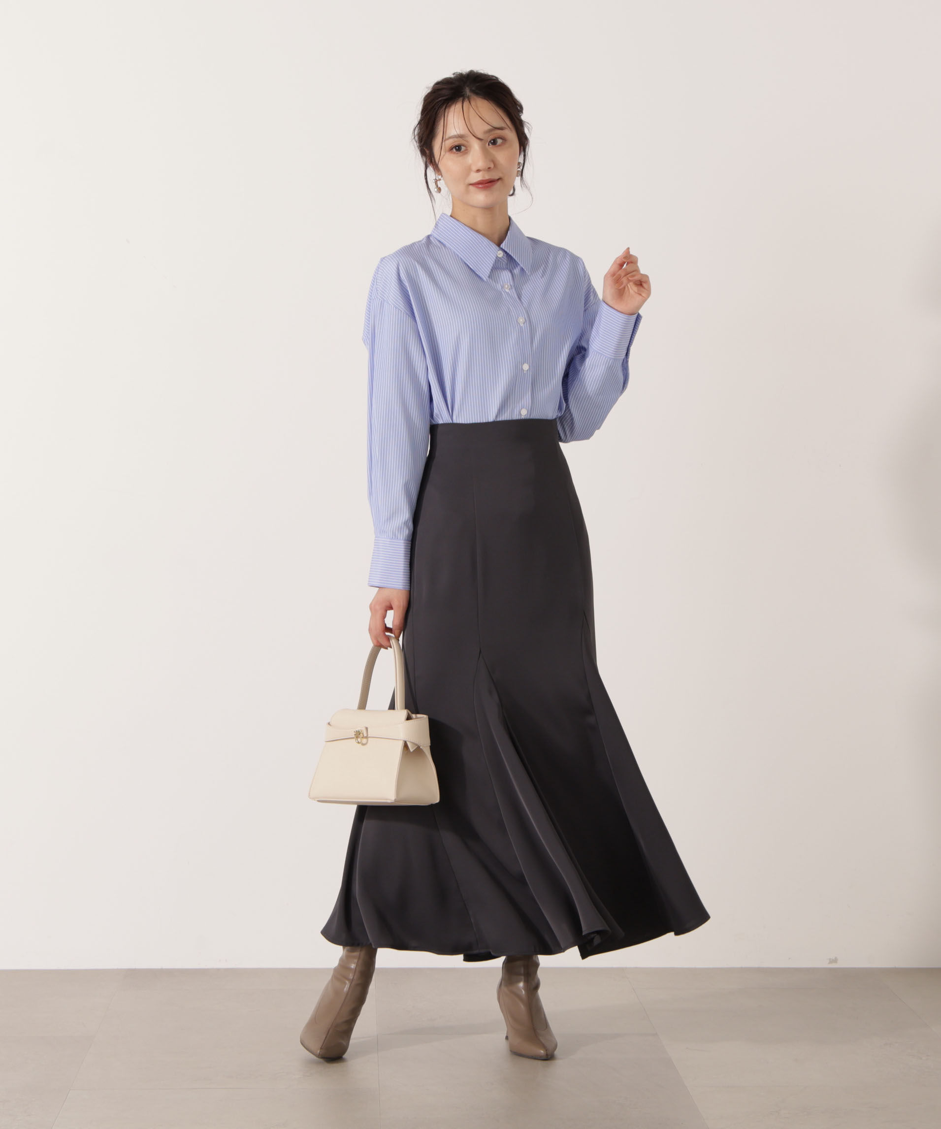 PROPORTION BODY DRESSING「＜ウォッシャブル＞ベーシックシャツ」|シャツ・ブラウス|