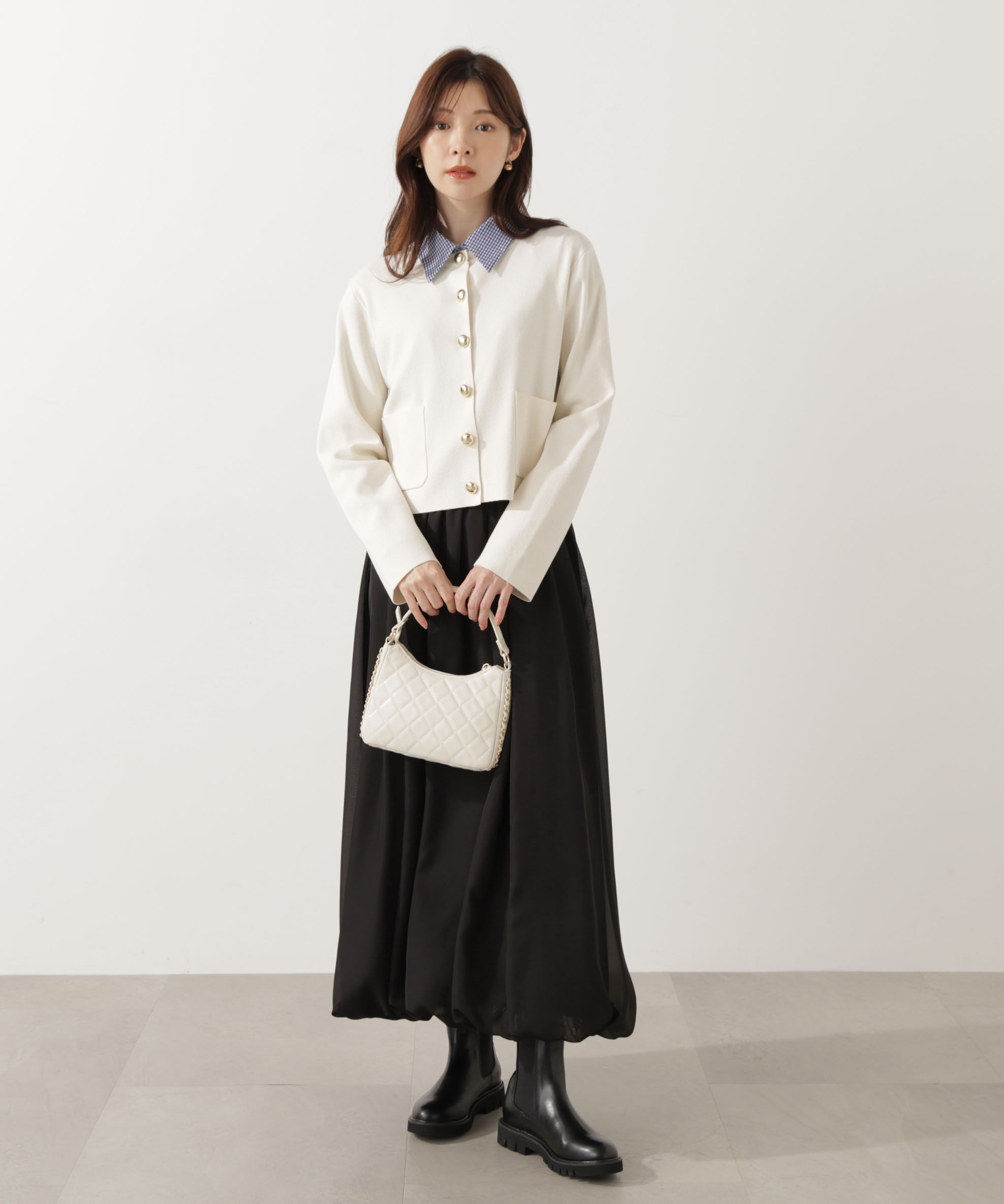 PROPORTION BODY DRESSING「＜ウォッシャブル＞バルーンスカート」|スカート|