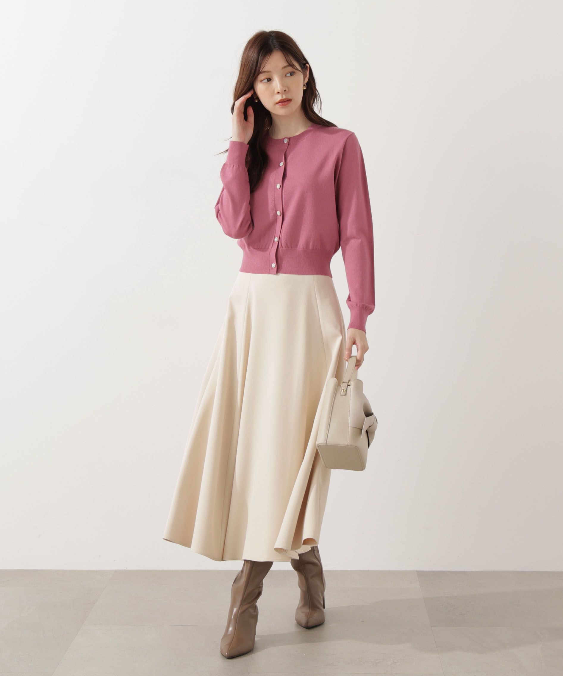 PROPORTION BODY DRESSING「＜ウォッシャブル＞ウィンターフレアースカート 25AW」|スカート|