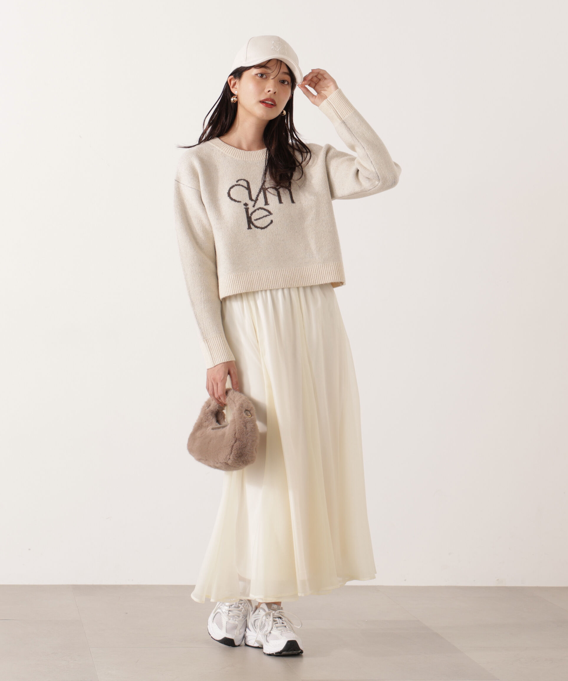 PROPORTION BODY DRESSING「エアリーナローフレアスカート 25AW」|スカート|