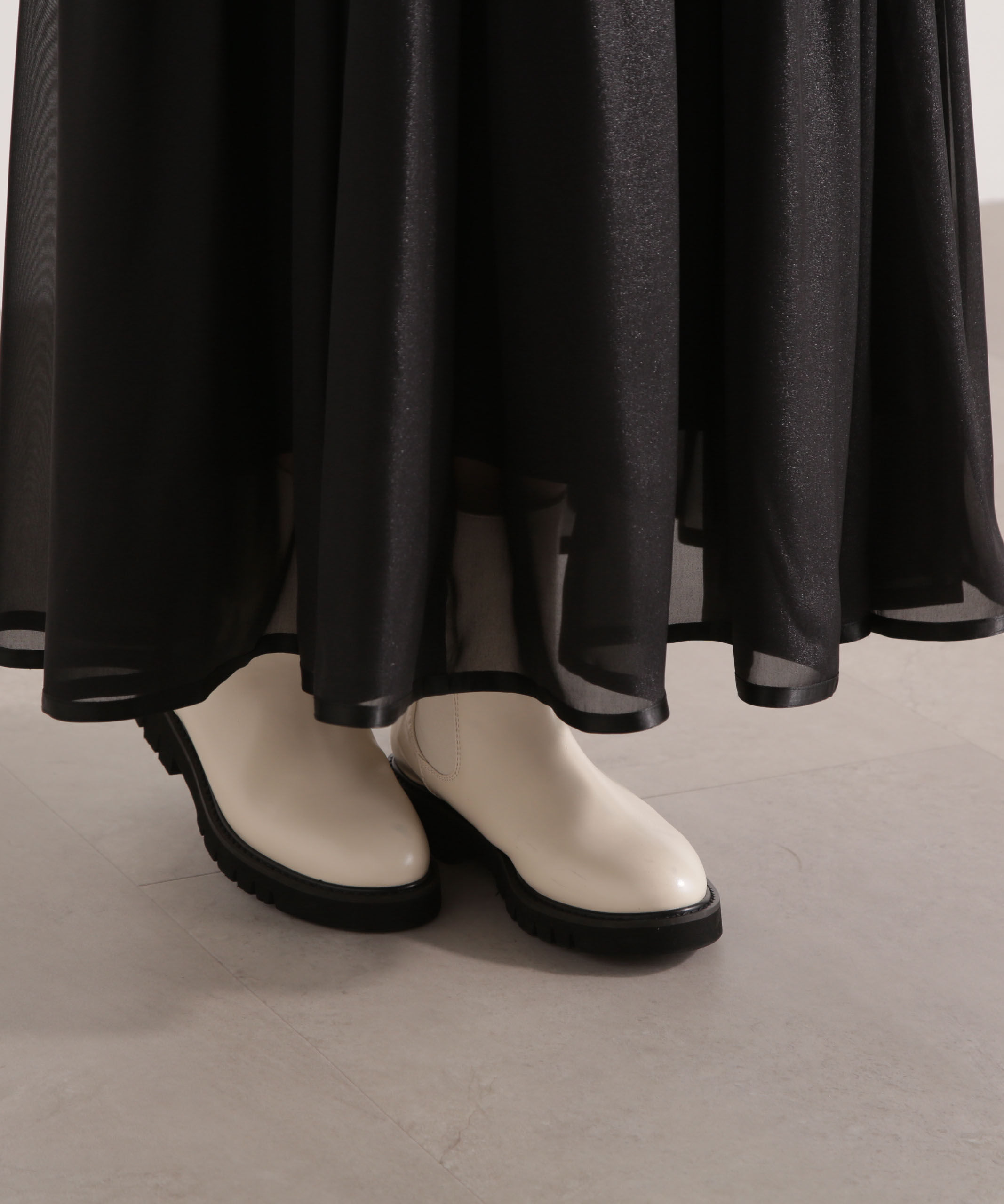 PROPORTION BODY DRESSING「シアーティアードスカート 25AW」|スカート|