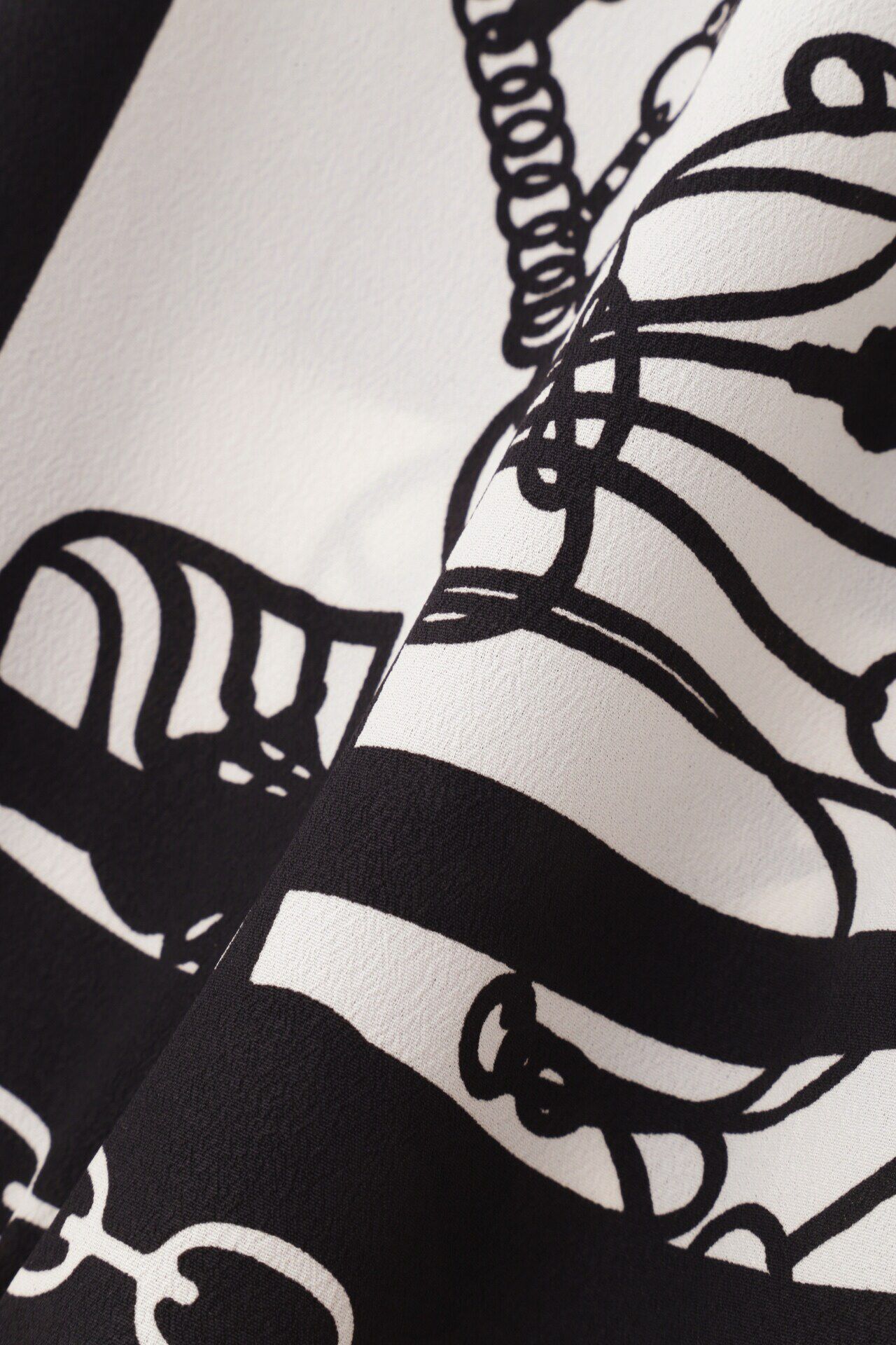  「◆コントラストプリントブラウス」|シャツ・ブラウス|