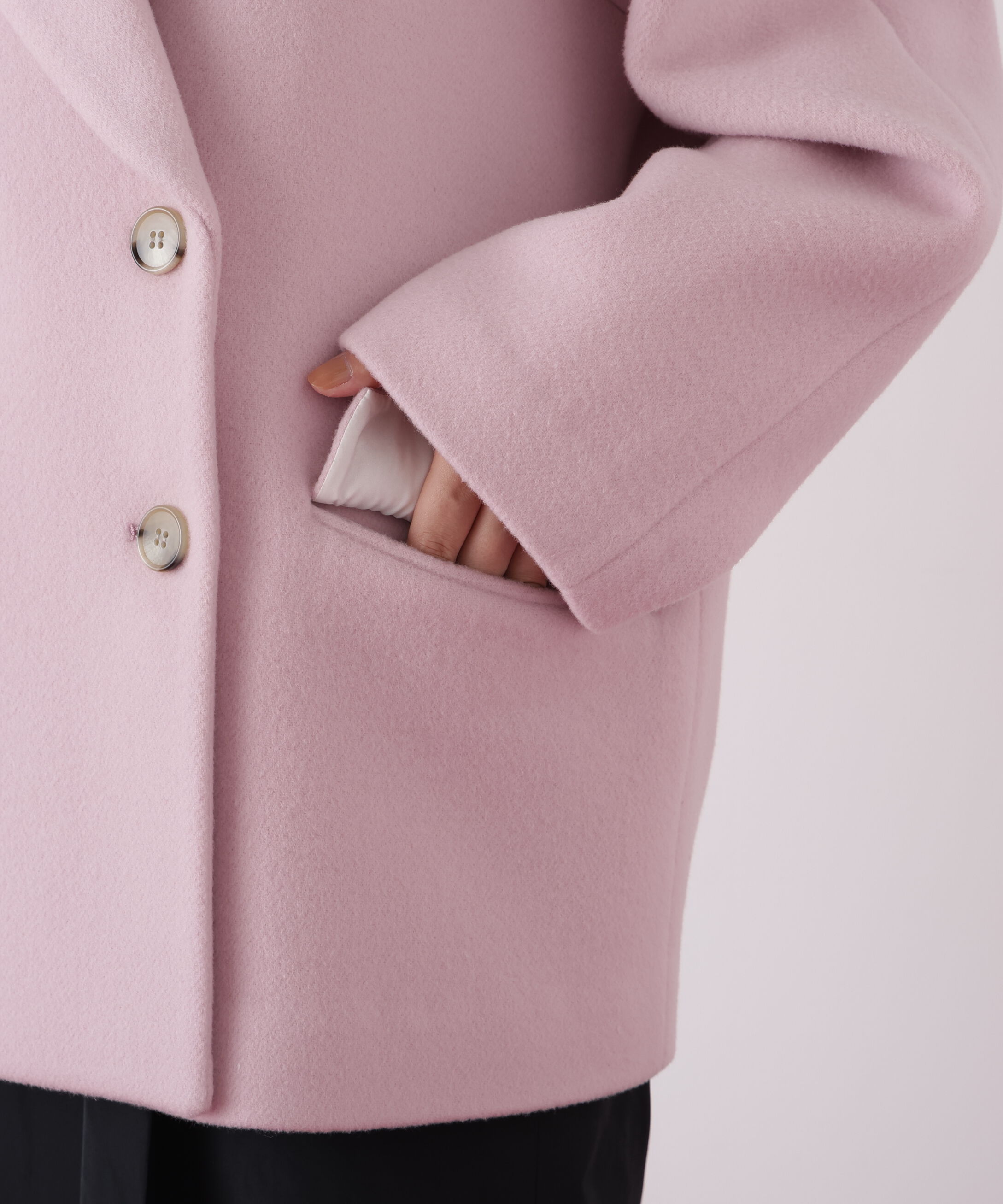  「◆ダブルブレストショートコート」|その他|