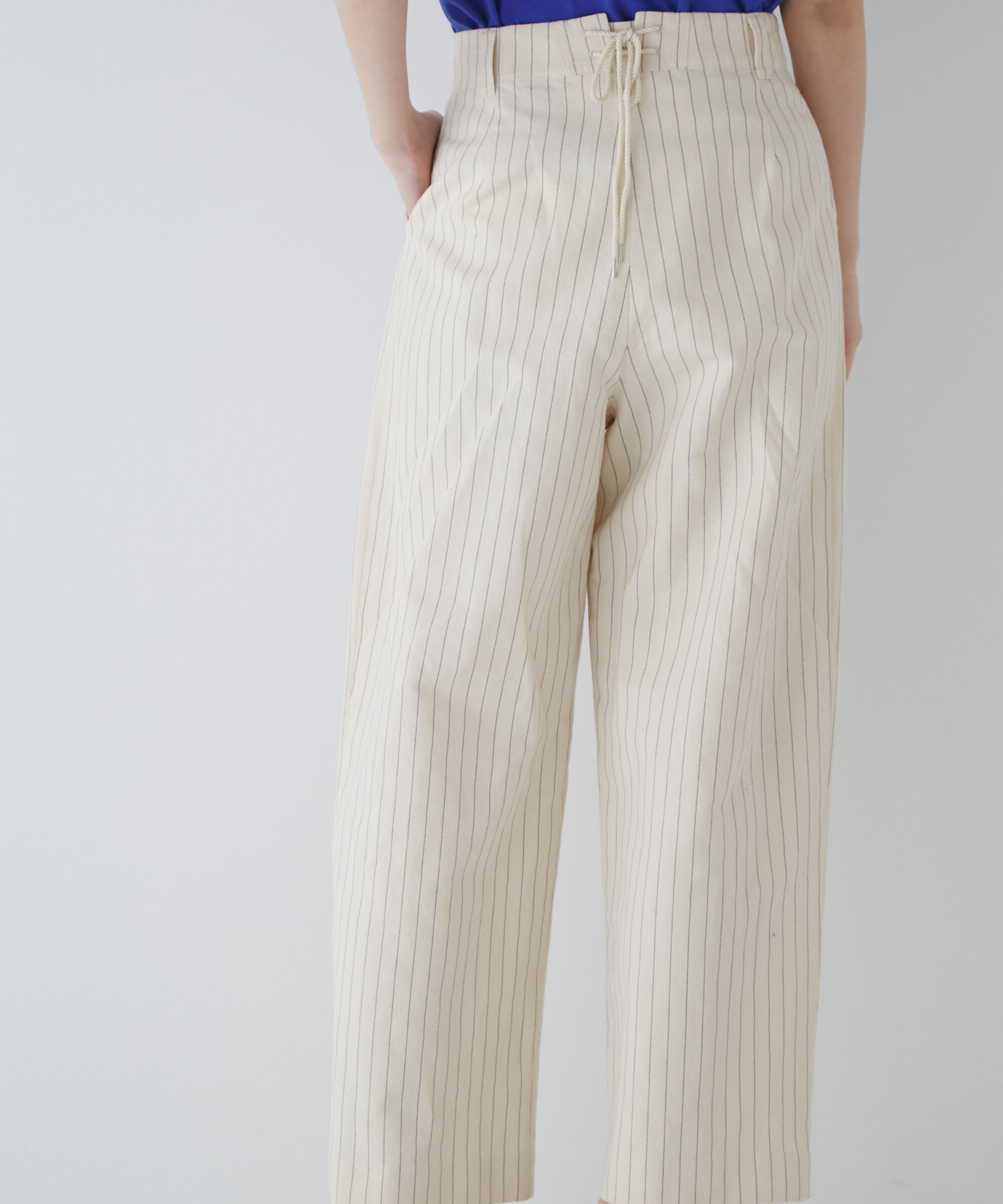  「◆綿麻ストライプパンツ」|その他|