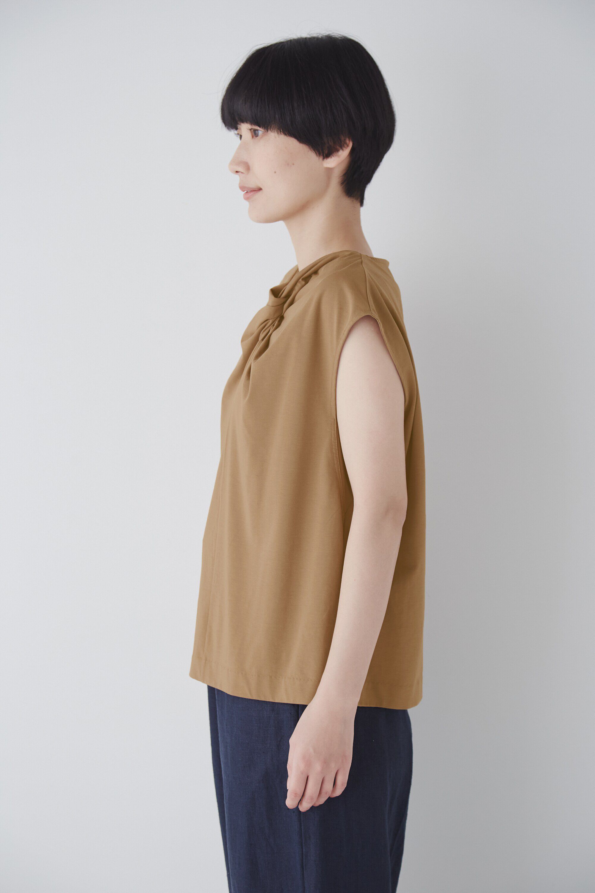  「◆ツイストネックプルオーバー」|Tシャツ・カットソー|