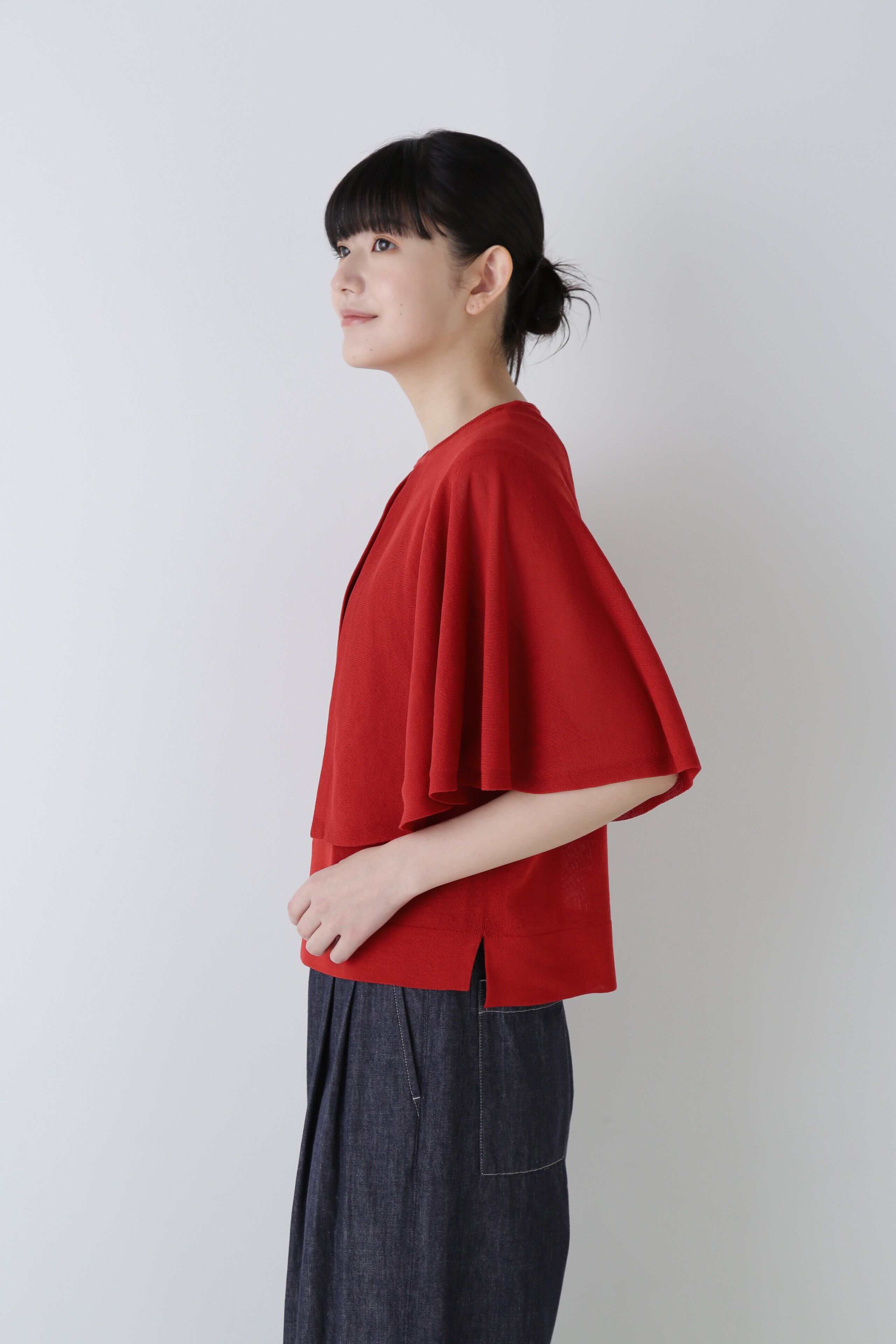  「◆ケープスリーブニット」|ニット・セーター|