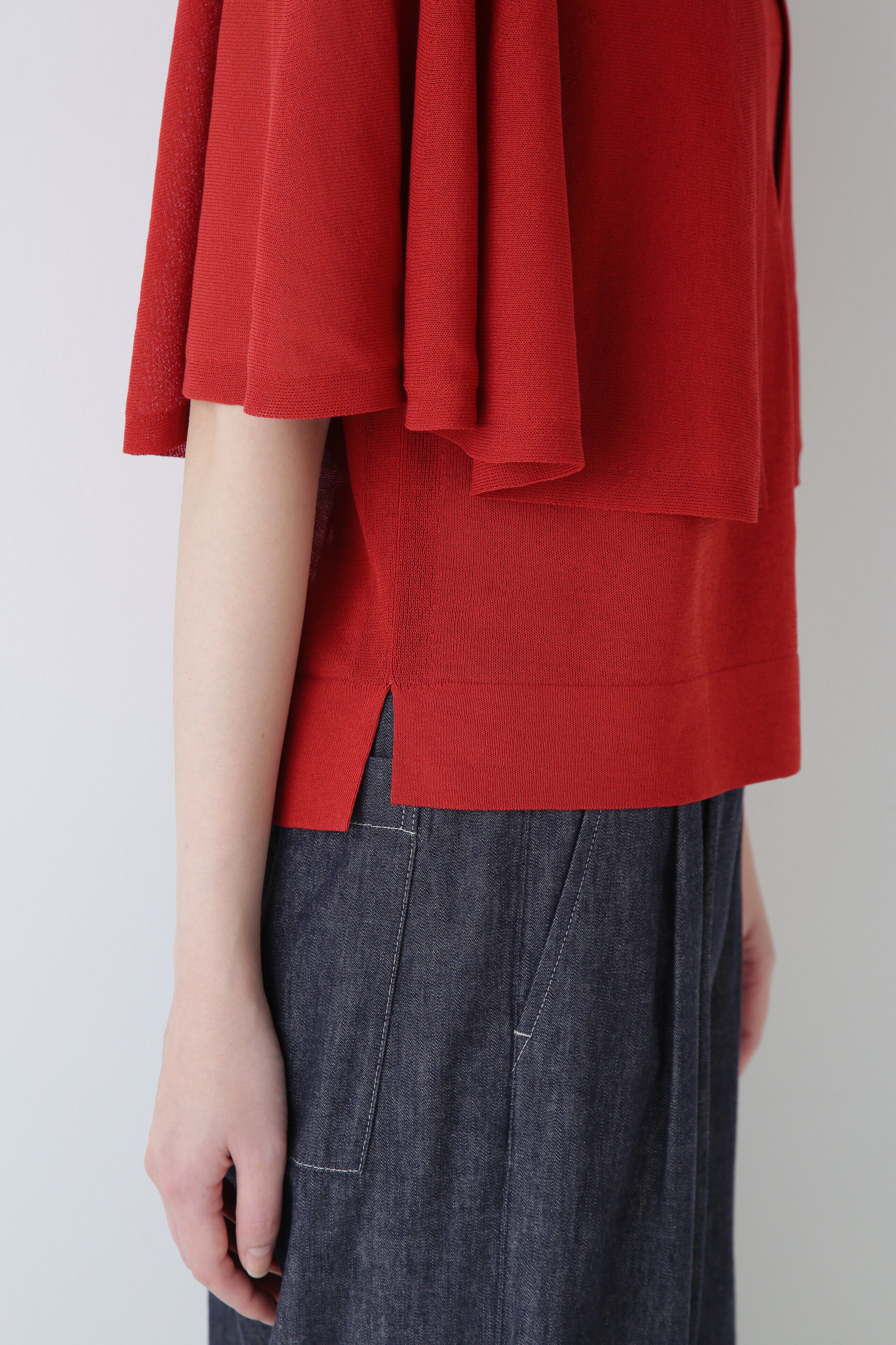  「◆ケープスリーブニット」|ニット・セーター|