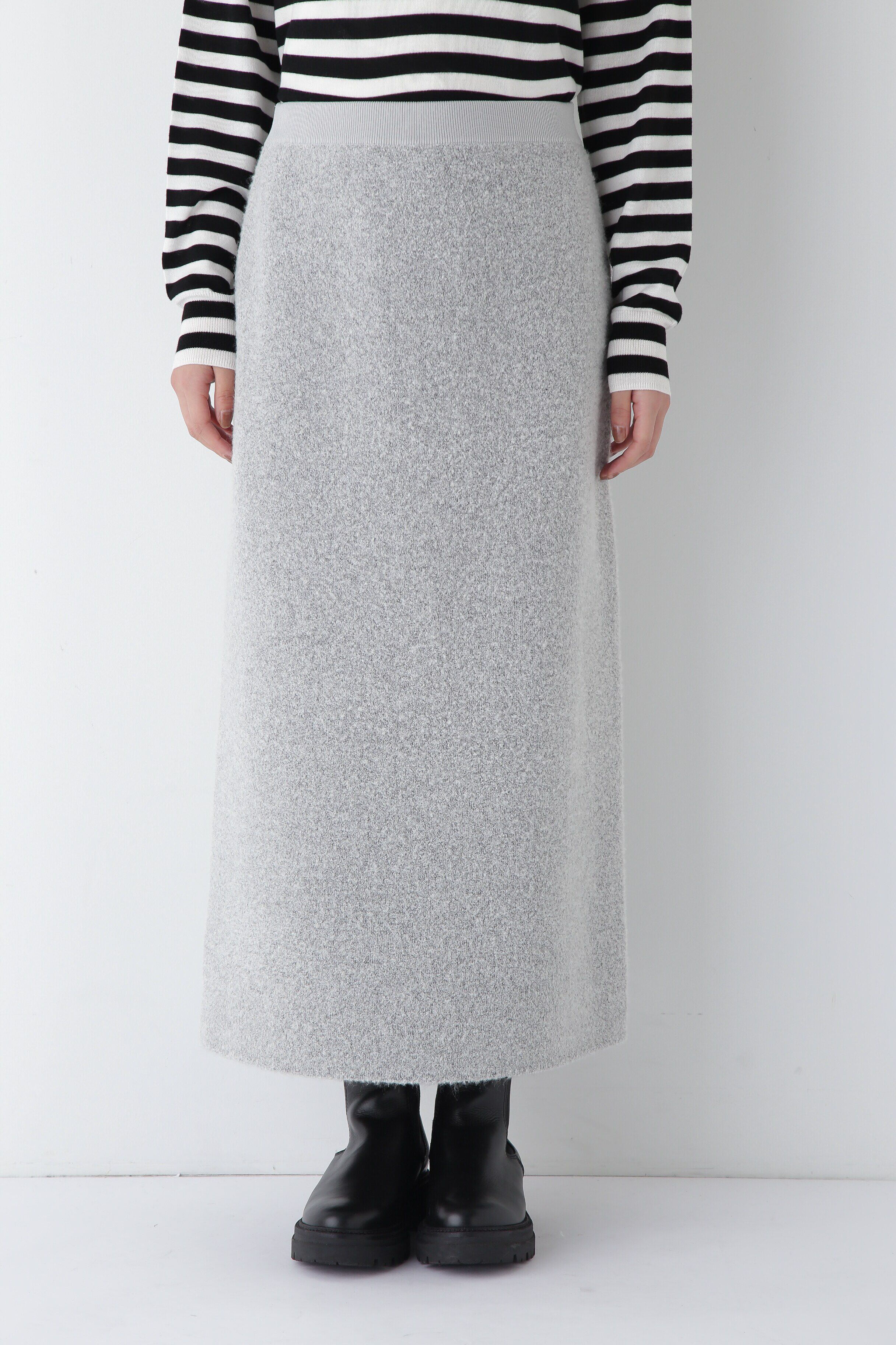  「◆接結ブークレＡラインスカート」|スカート|