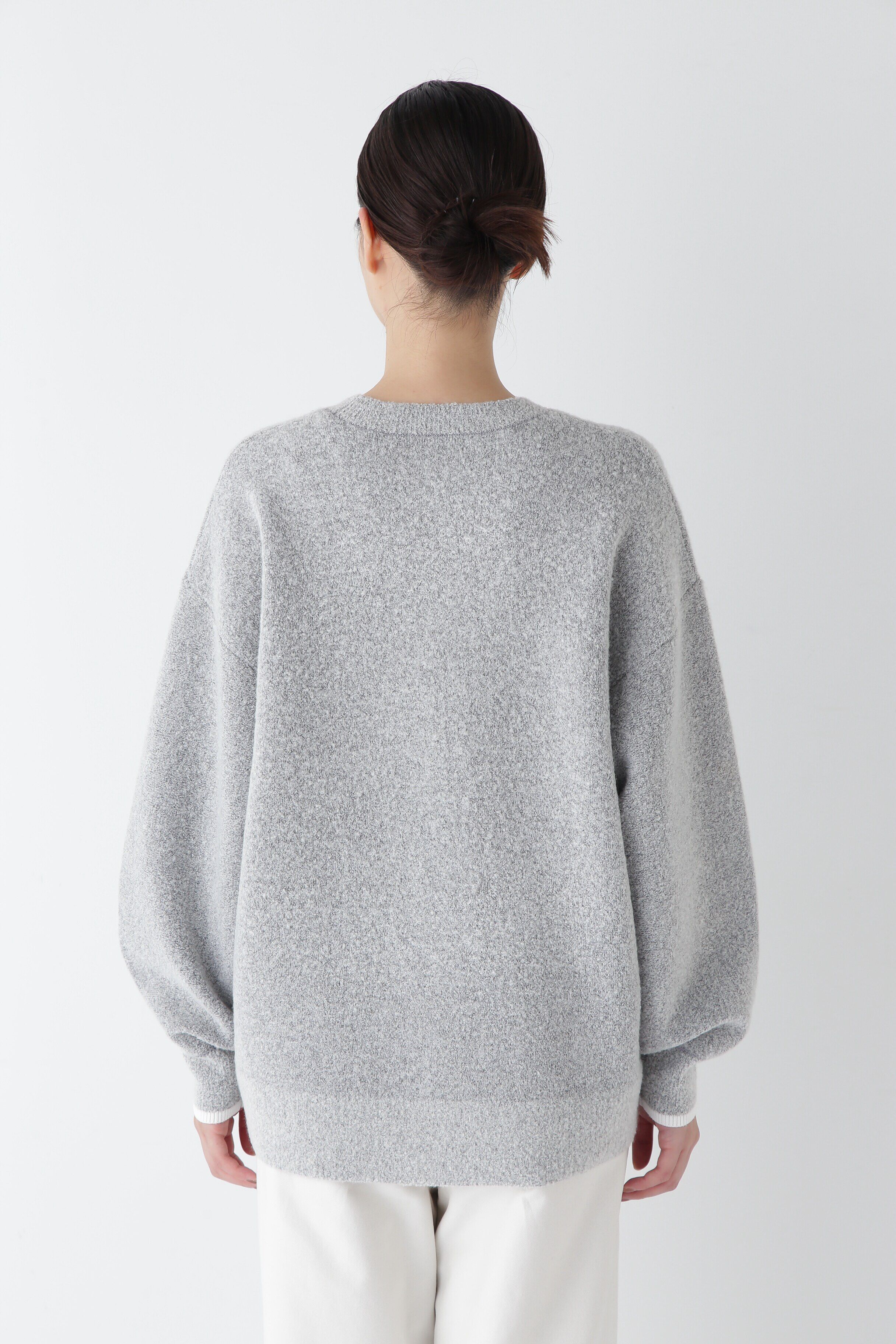  「◆接結ブークレボリュームプルオーバー」|ニット・セーター|