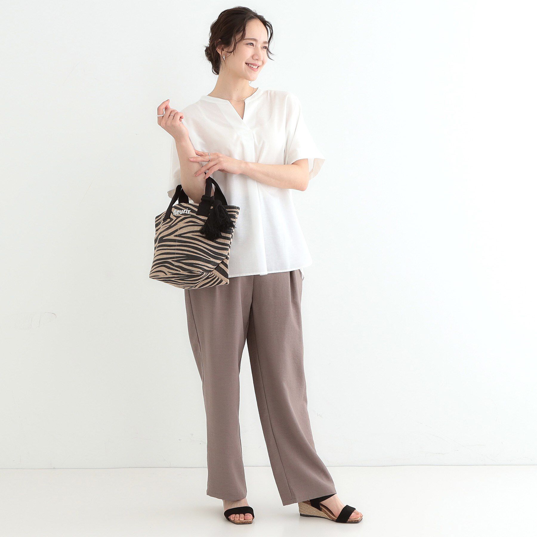 SHOO･LA･RUE「【高レビュー】夏を彩る ジュートランチトートバッグ」|トートバッグ|