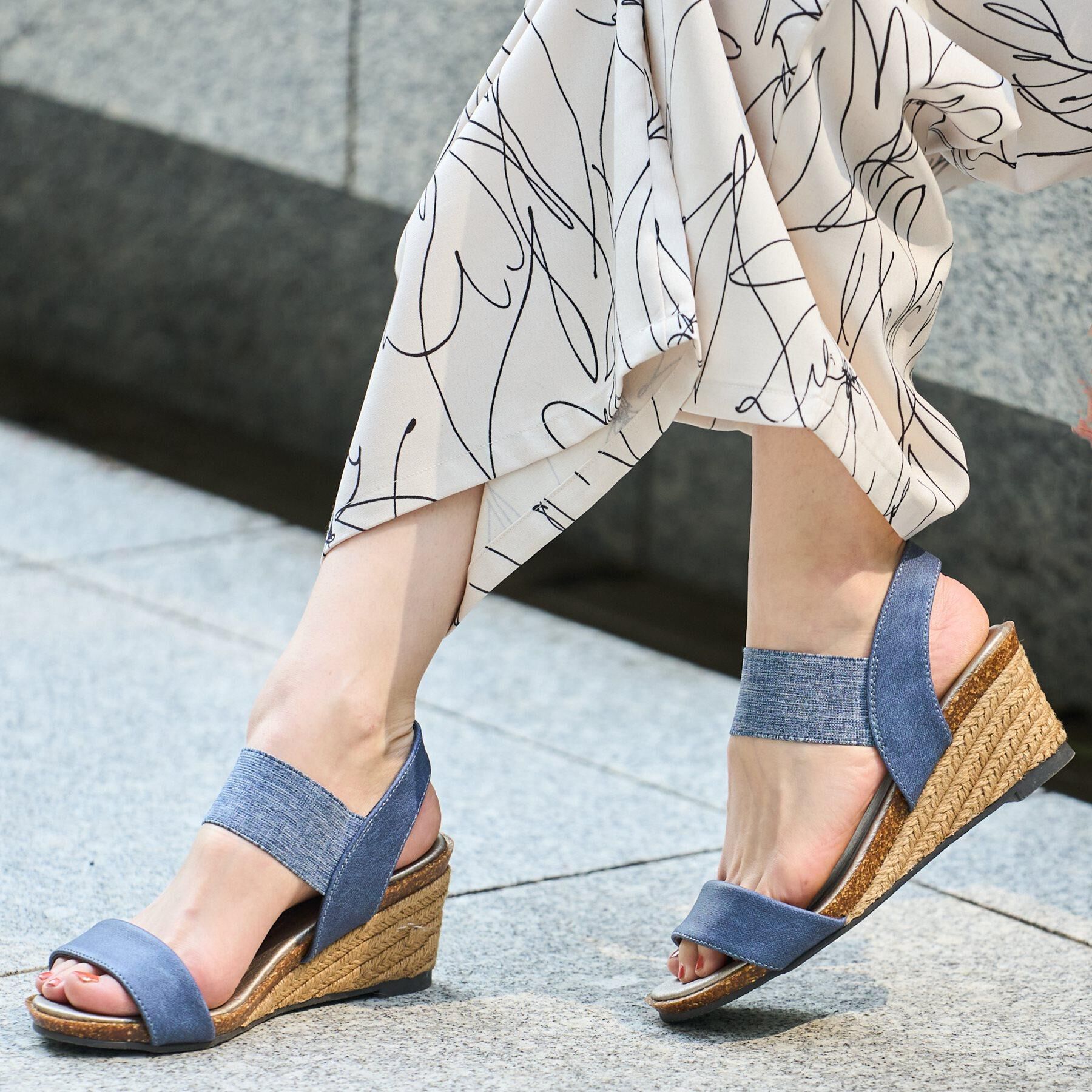 SHOO･LA･RUE「【高レビュー/累計販売35万足突破】片手ではけるサンダル シューダル 25SS」|サンダル|