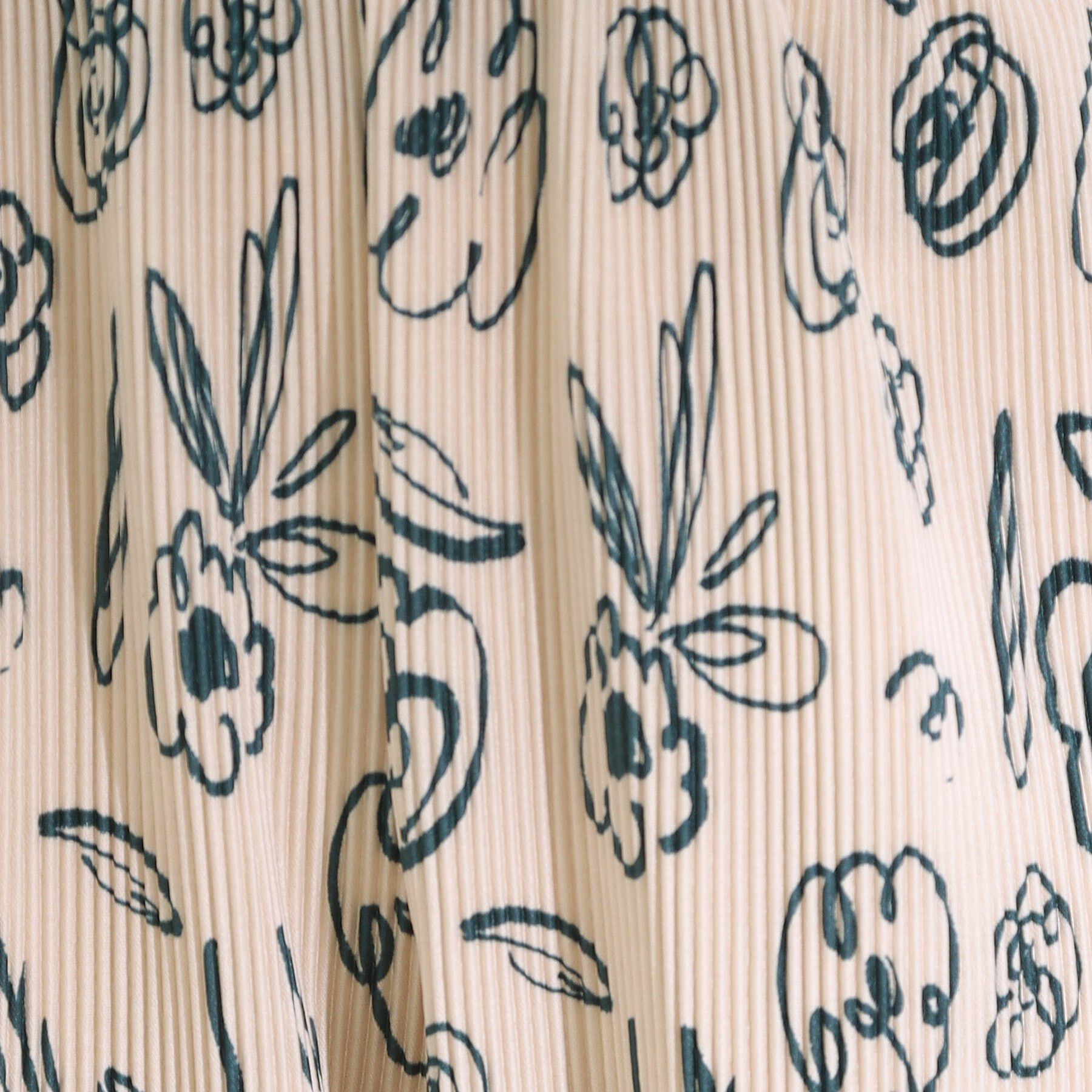 SHOO･LA･RUE「【S-LL】さらさら楽ちん プリーツ ワイドパンツ」|その他|