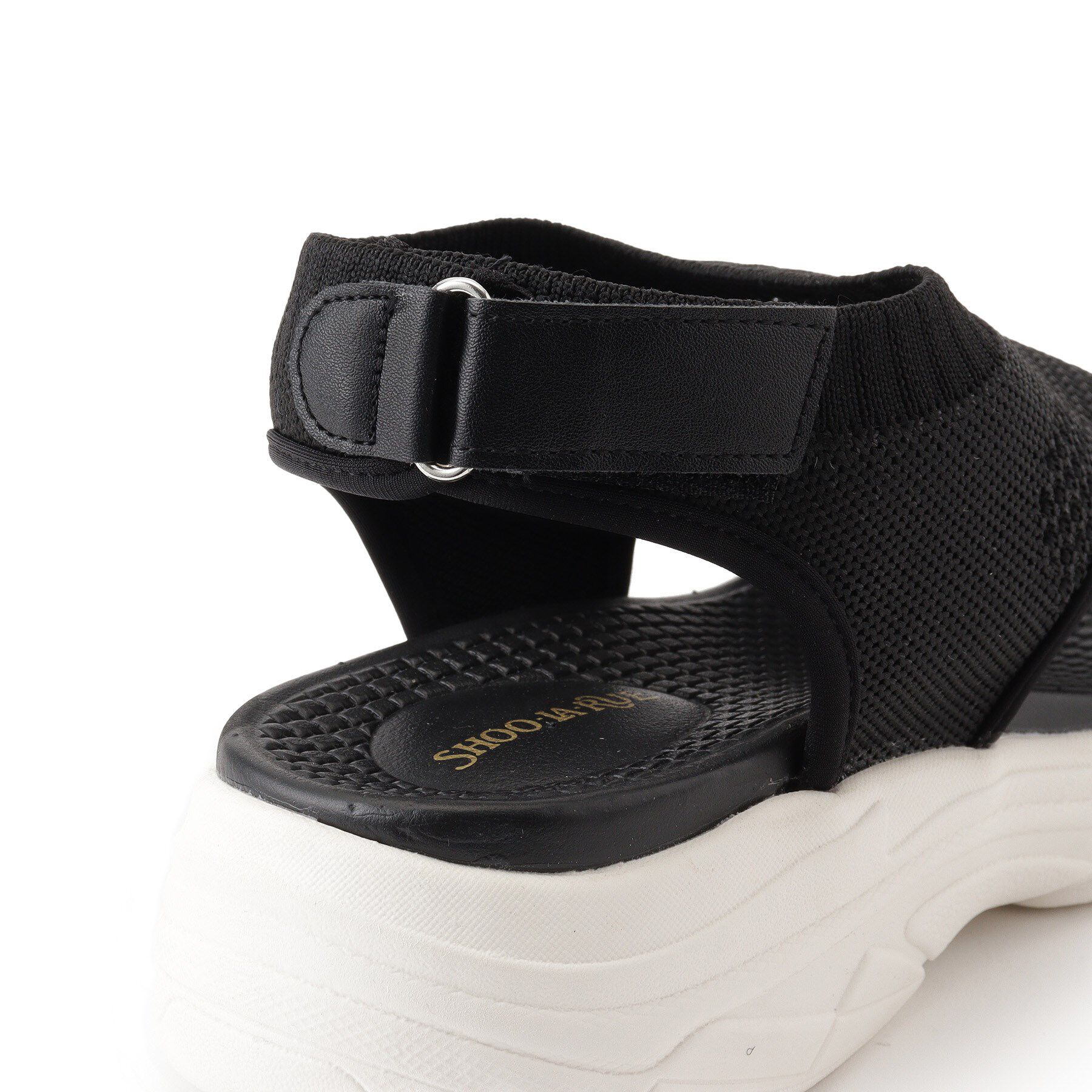 SHOO･LA･RUE「ニットスニーカーサンダル」|サンダル|