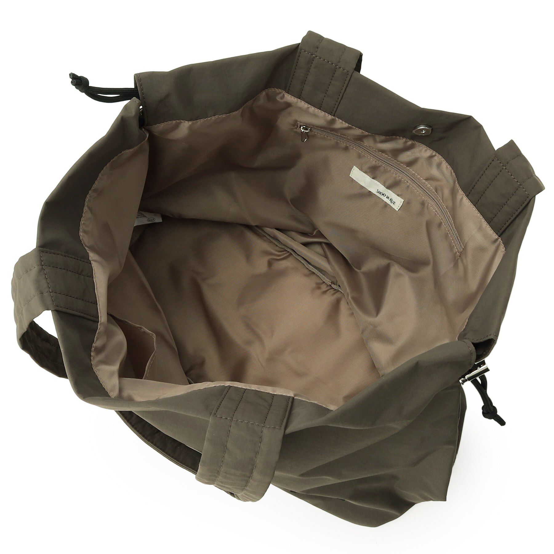 SHOO･LA･RUE「【撥水】ビッグ巾着トートバッグ」|トートバッグ|