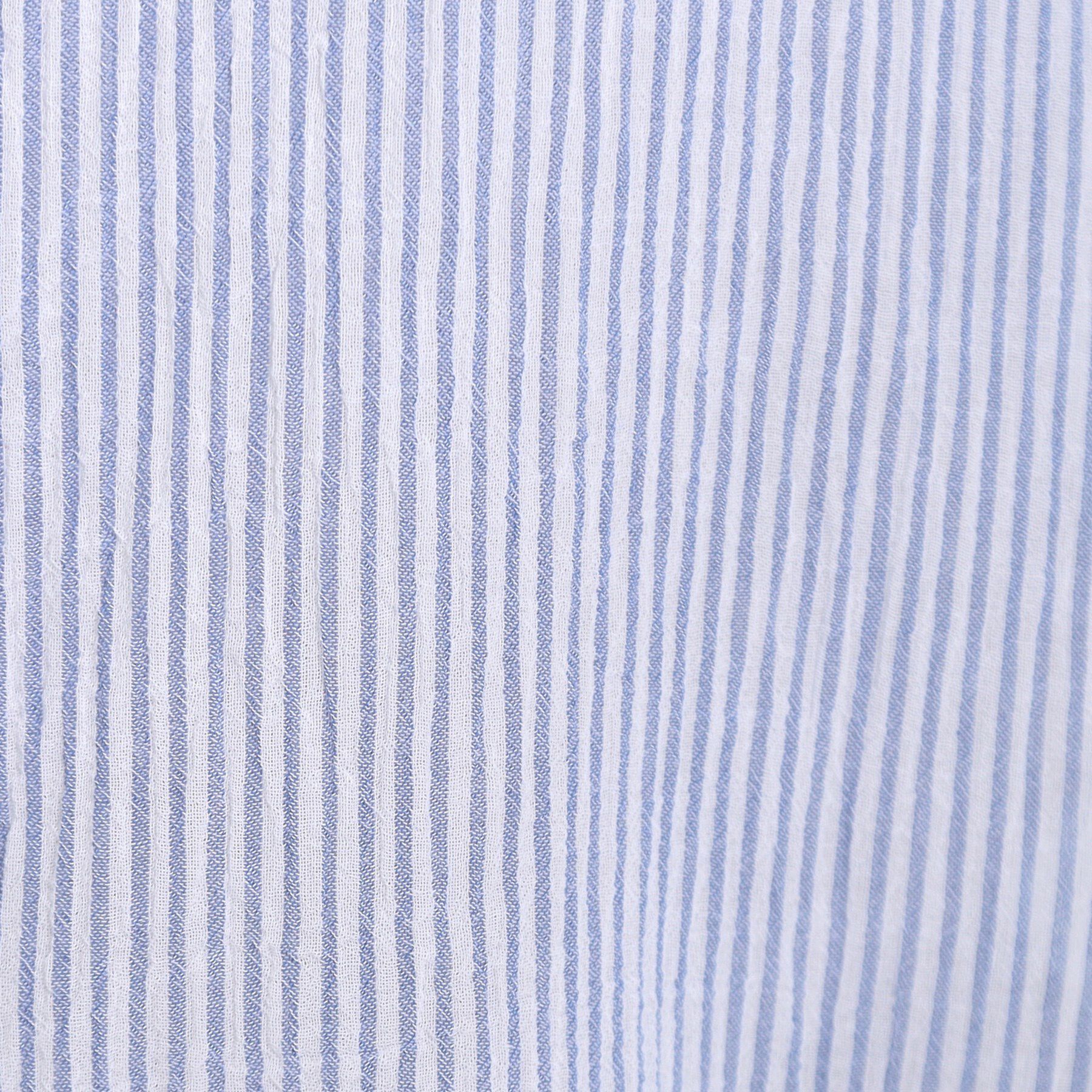 SHOO･LA･RUE「【S-LL】さらシャリコットン 上品なシアー感のフロントボタンシャツ」|シャツ・ブラウス|