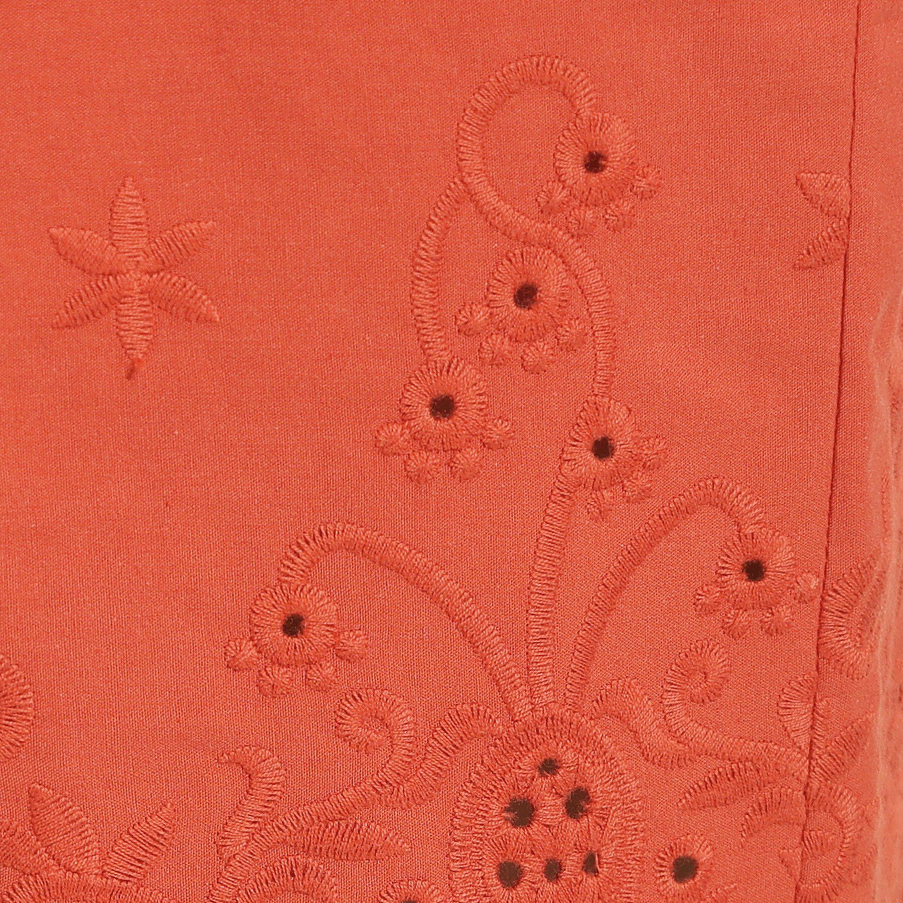 SHOO･LA･RUE「【S-LL】華やかさをプラスする 裾刺繍ストレートパンツ」|その他|