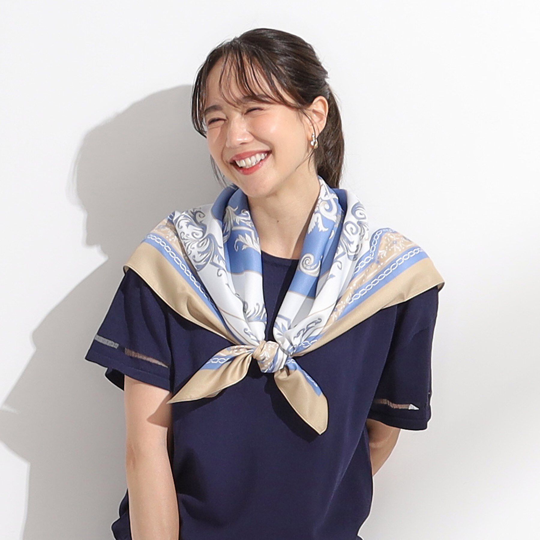 SHOO･LA･RUE「大判スカーフ」|バンダナ・スカーフ|