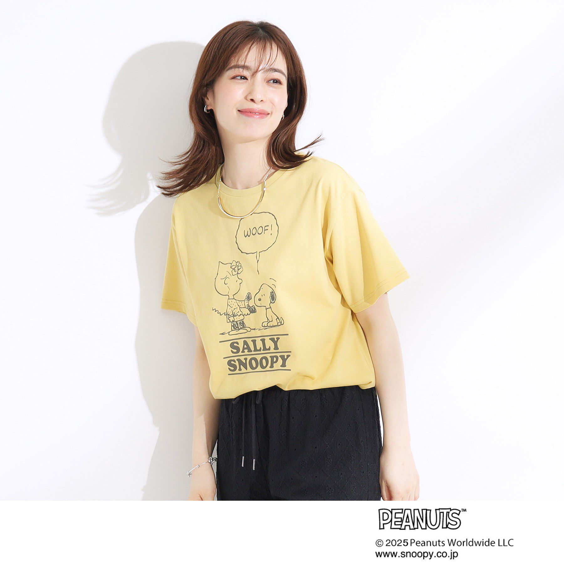 SHOO･LA･RUE「【PEANUTS】ひんやりTシャツ」|Tシャツ・カットソー|