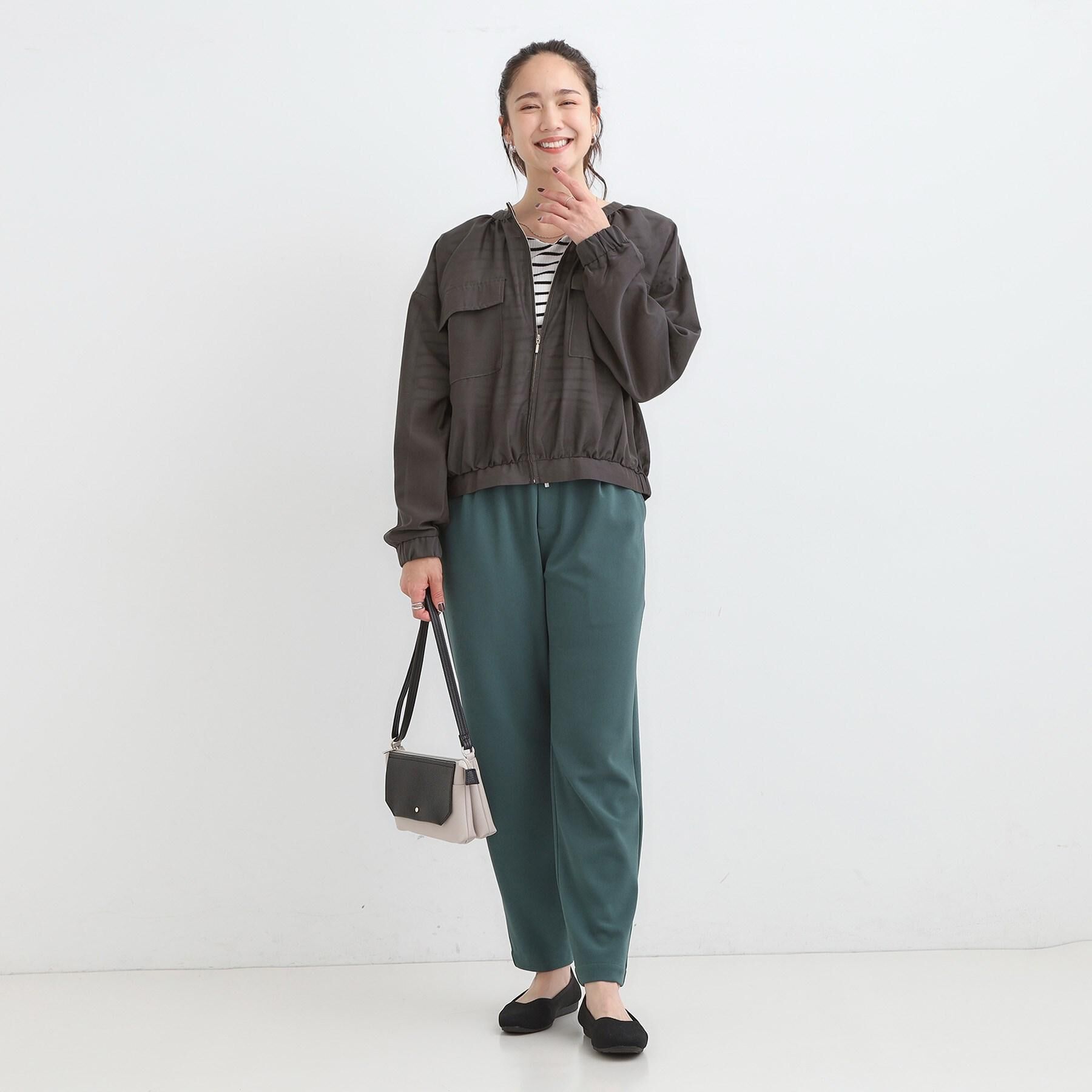 SHOO･LA･RUE「【S-3L/洗濯後しわになりにくい】スマートに見える イージーテーパードパンツ【CIRCRIC】」|その他|