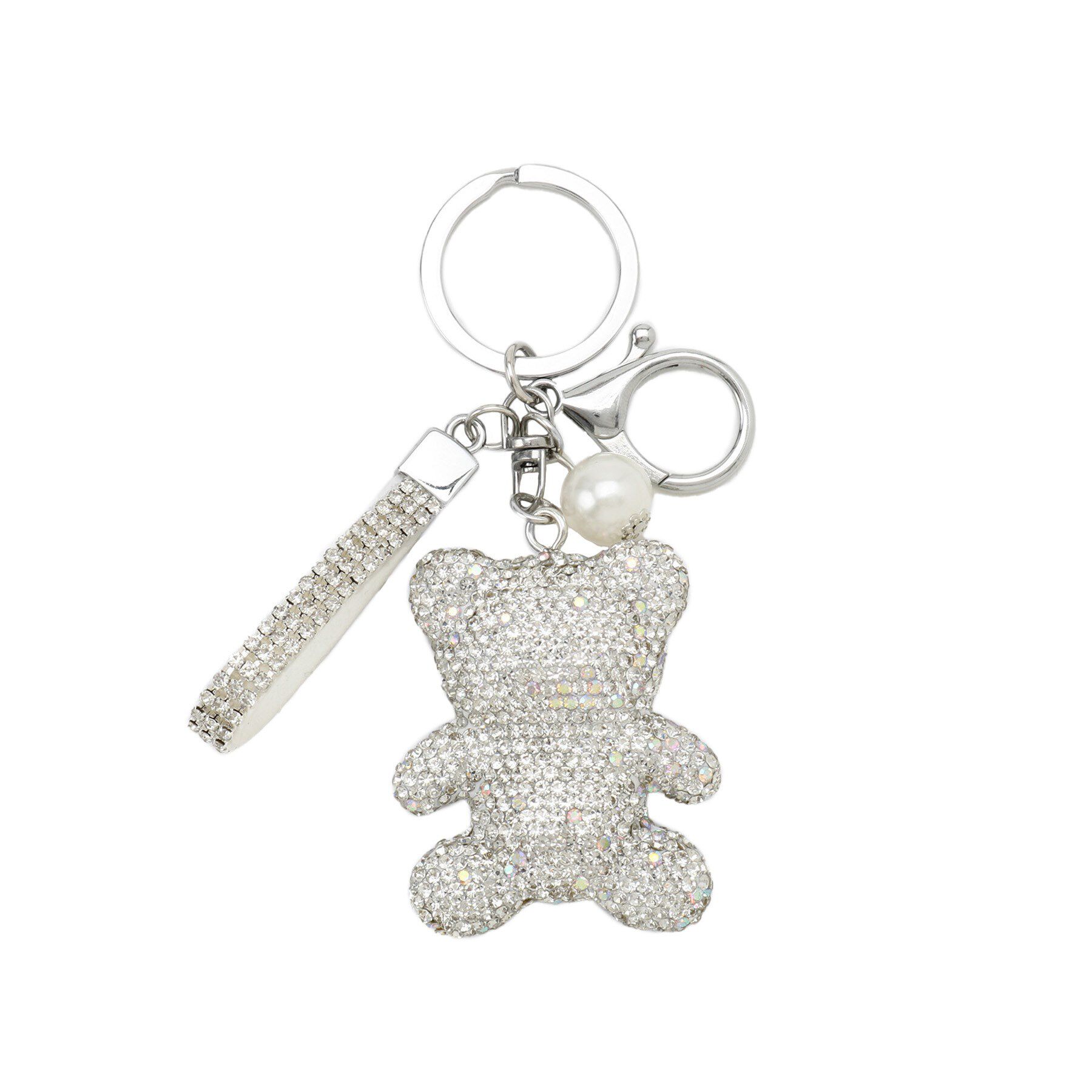 SHOO･LA･RUE「キラキラベアチャーム」|キーケース|